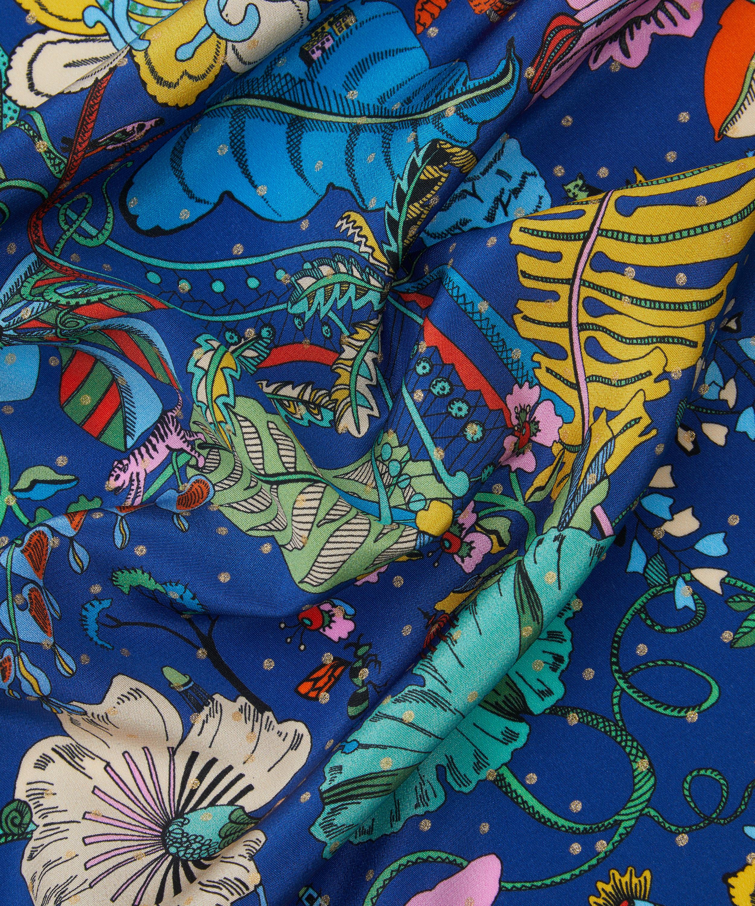 Liberty Fabrics - Fantasy Land Metallic Crepe de Chine image number 3
