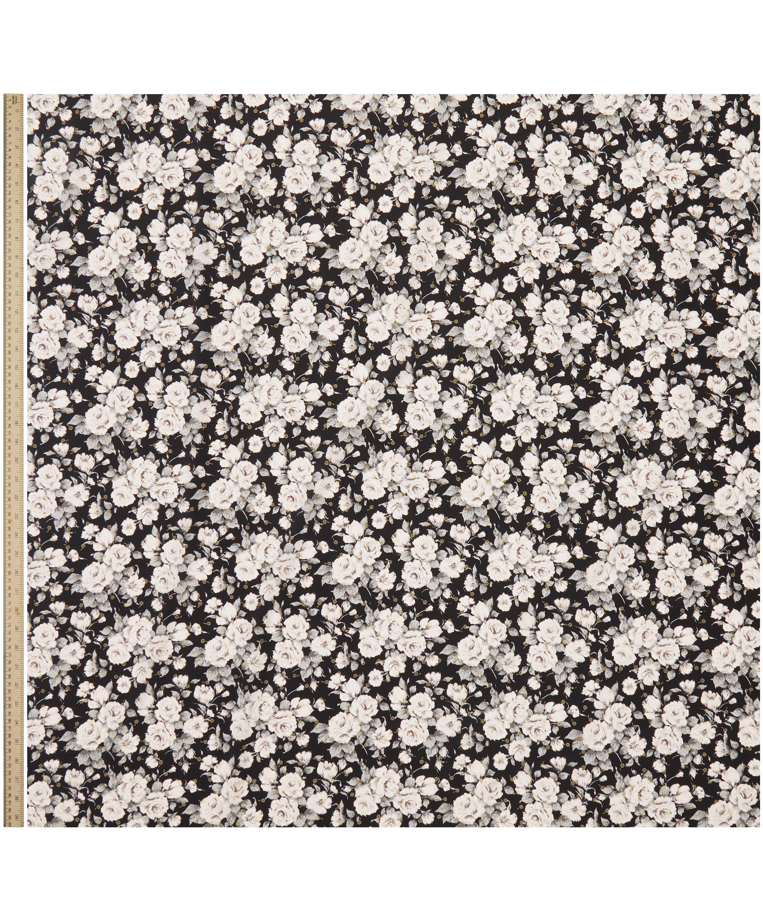 Liberty Fabrics - Carline Rose Metallic Crepe de Chine image number 1