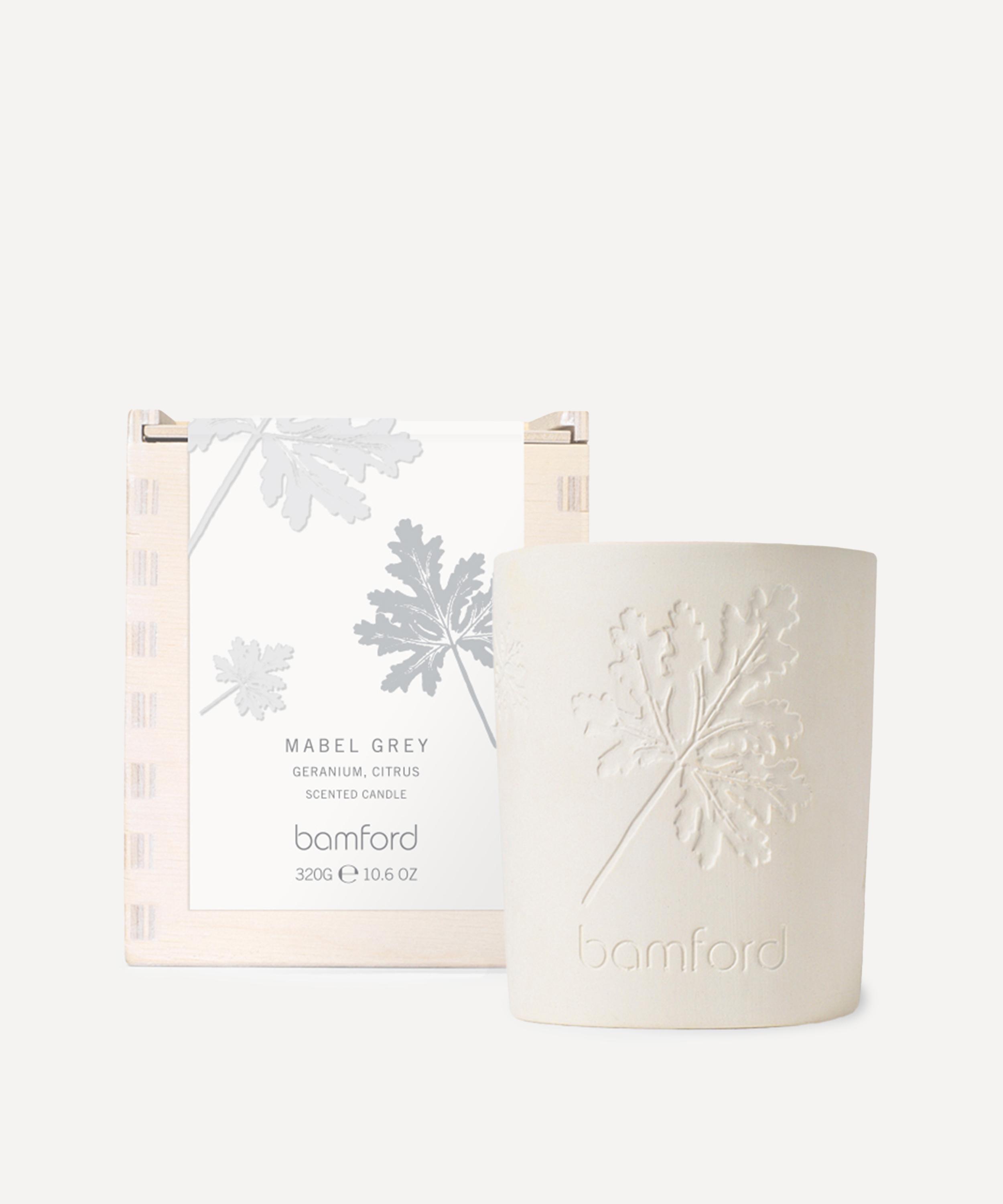 Bamford - Pelargonium Mabel Grey Geranium Scented Candle 320g image number 1