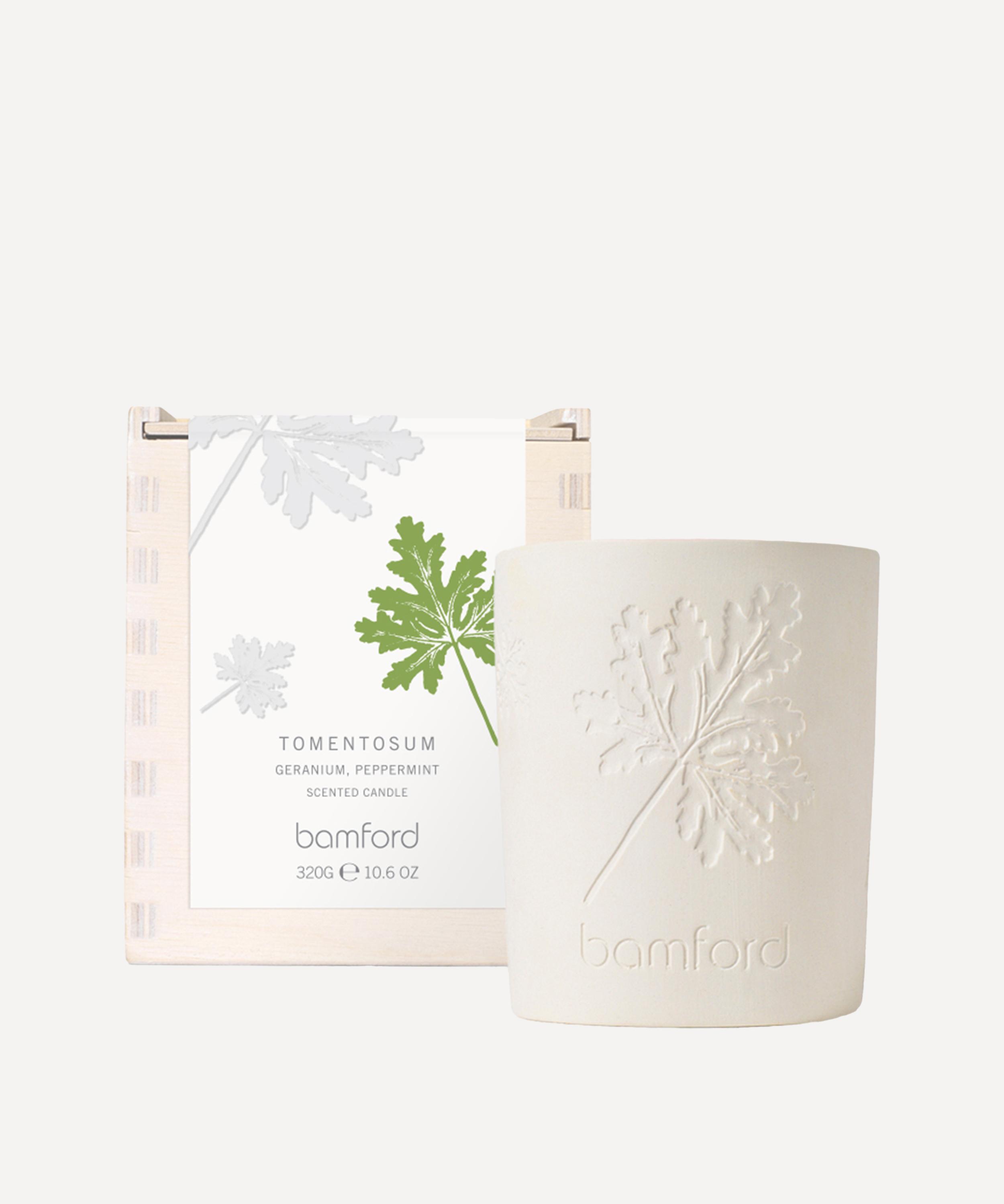 Bamford - Pelargonium Tomentosum Geranium Scented Candle 320g image number 1