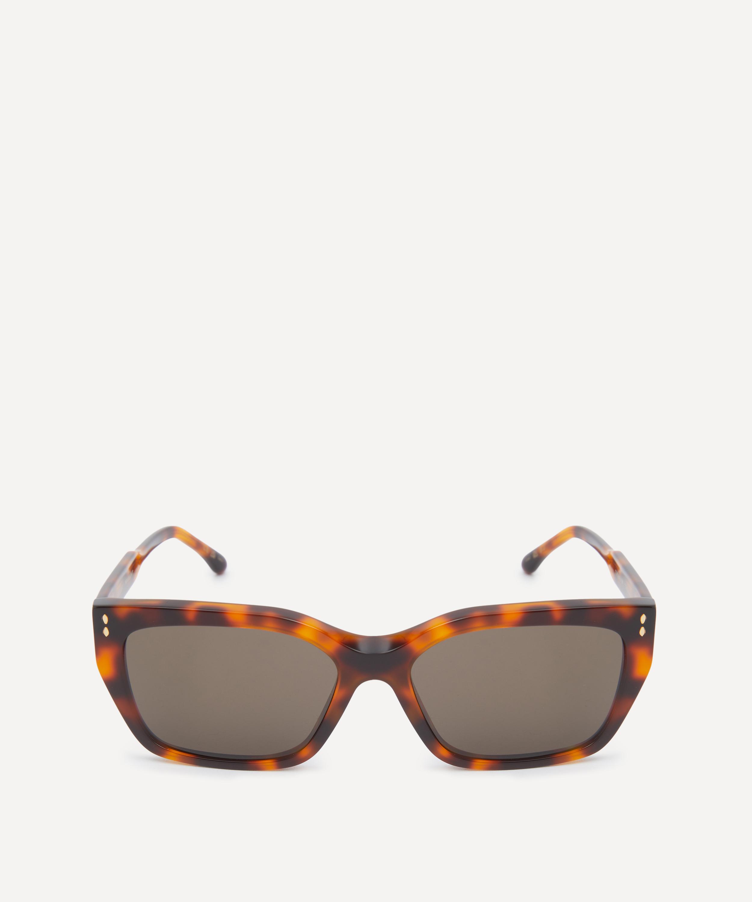 Isabel Marant - Havana Acetate Square Sunglasses