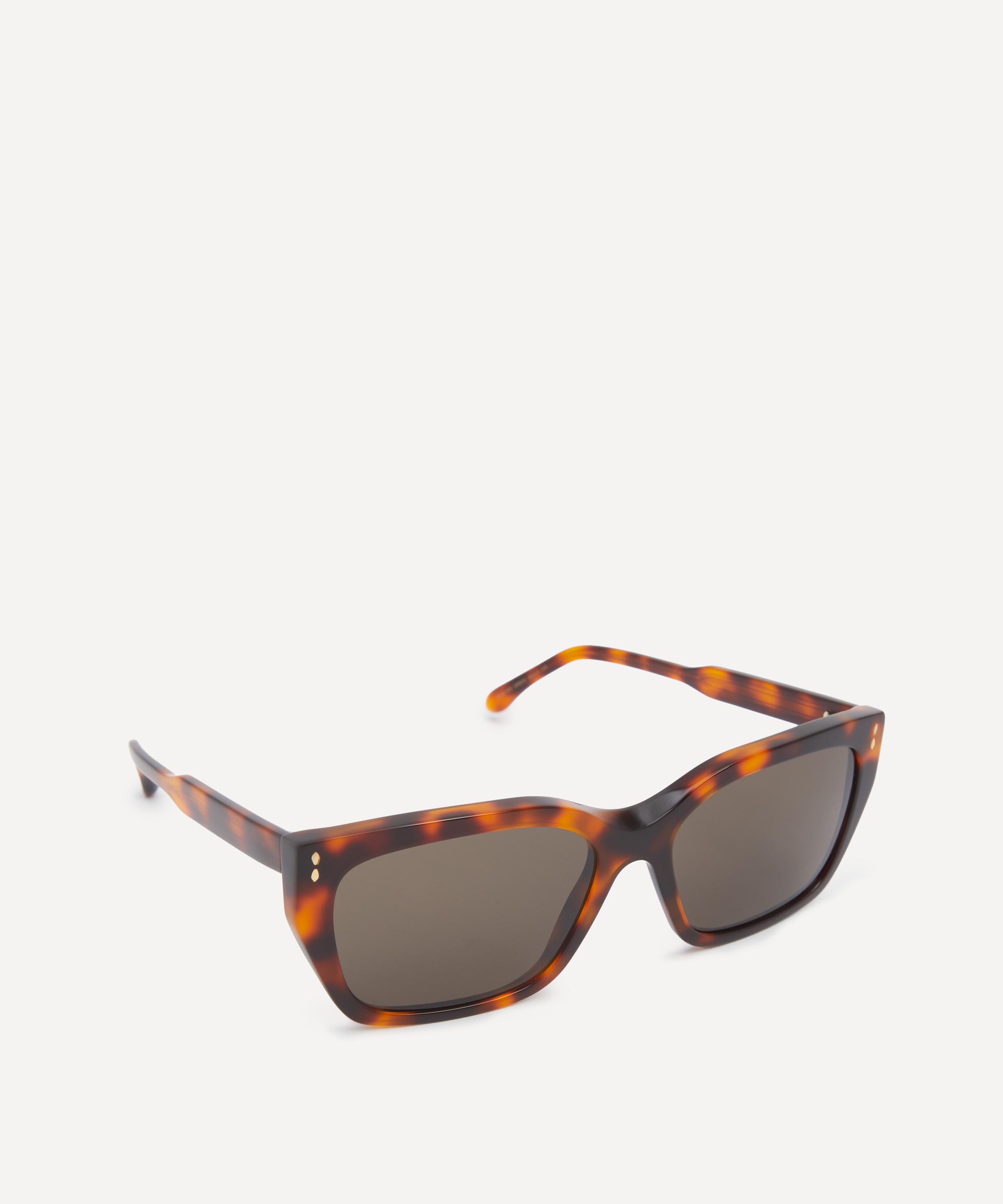 Isabel Marant - Havana Acetate Square Sunglasses image number 1