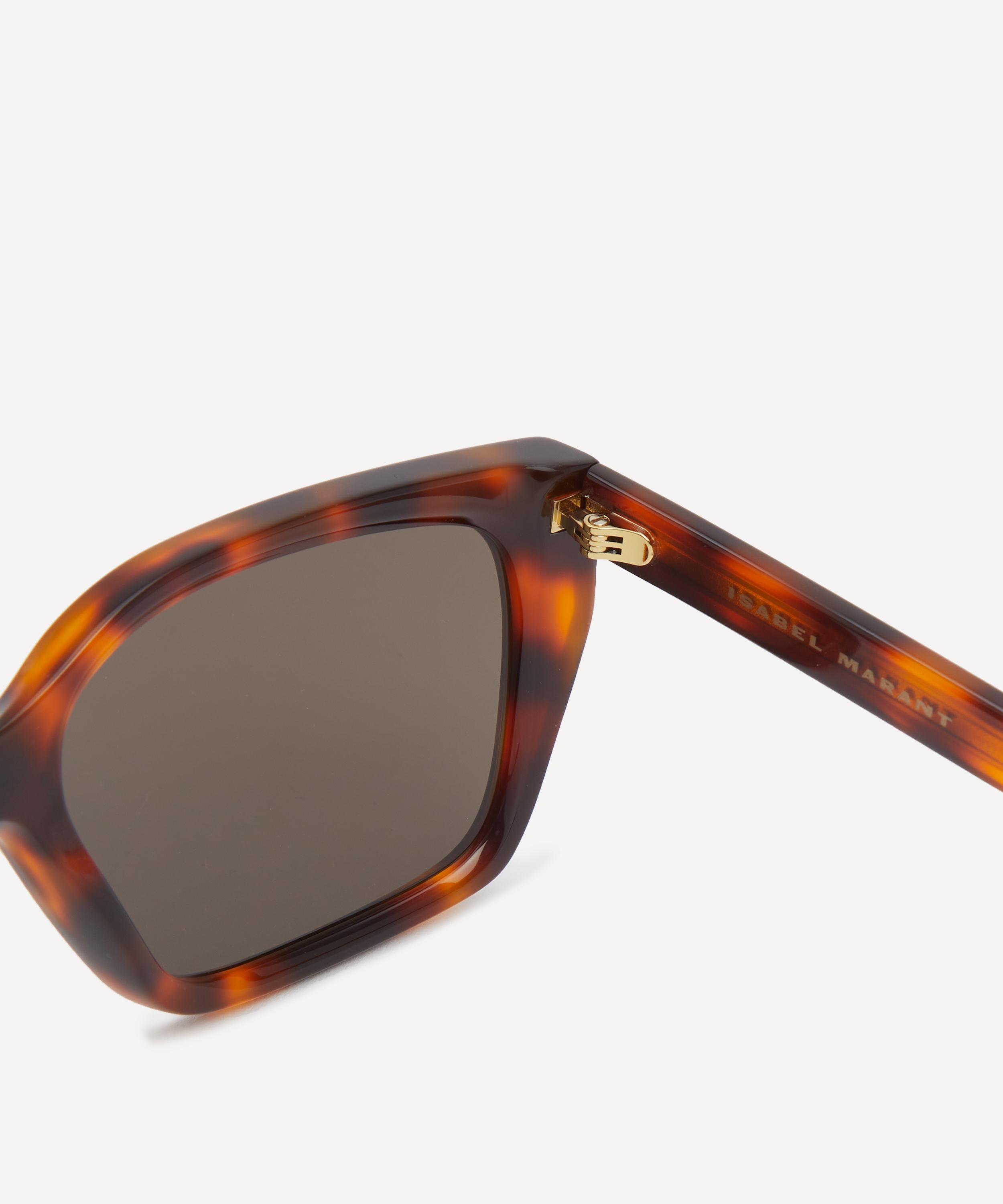 Isabel Marant - Havana Acetate Square Sunglasses image number 2