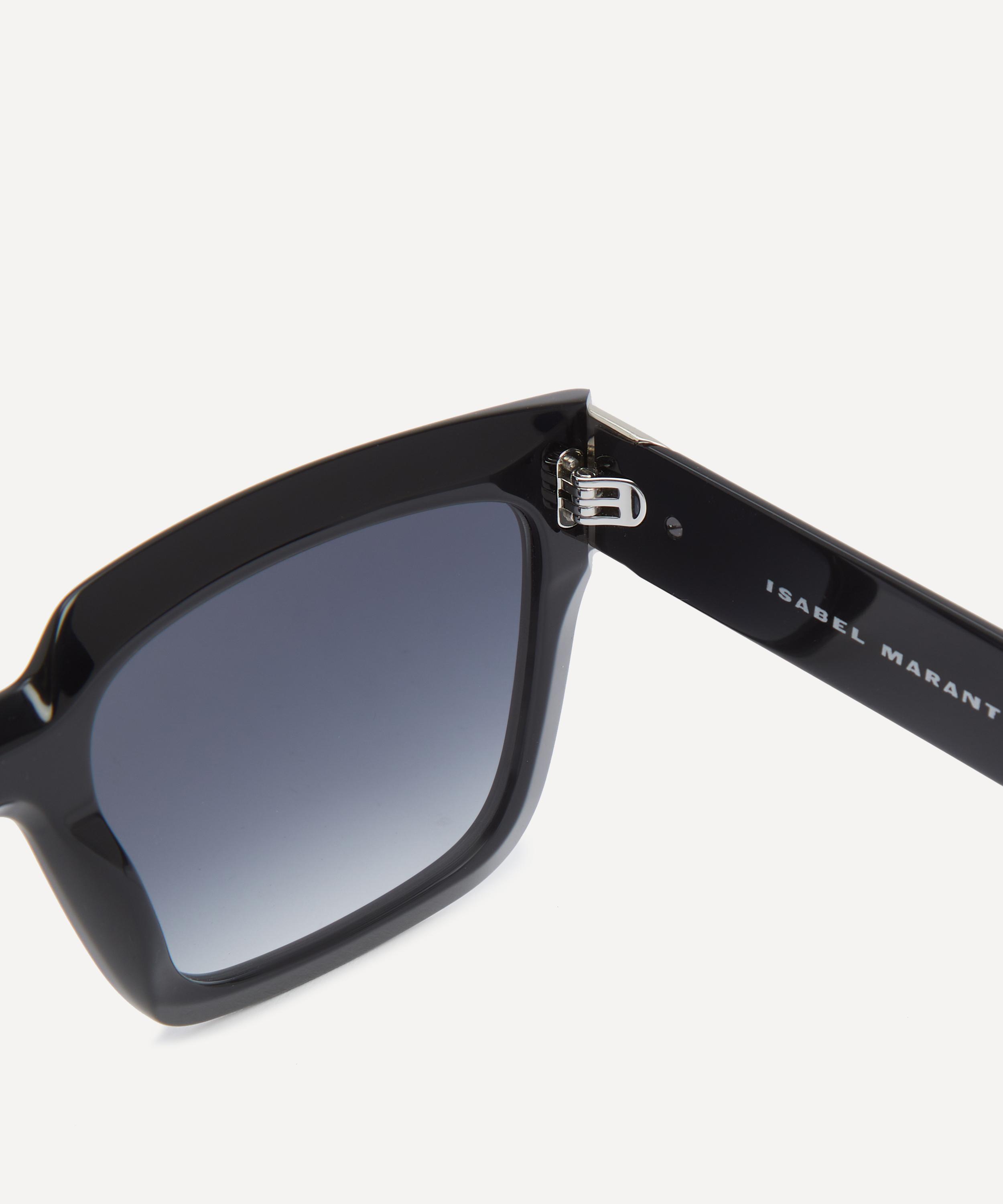 Isabel Marant - Black Acetate Square Sunglasses image number 2