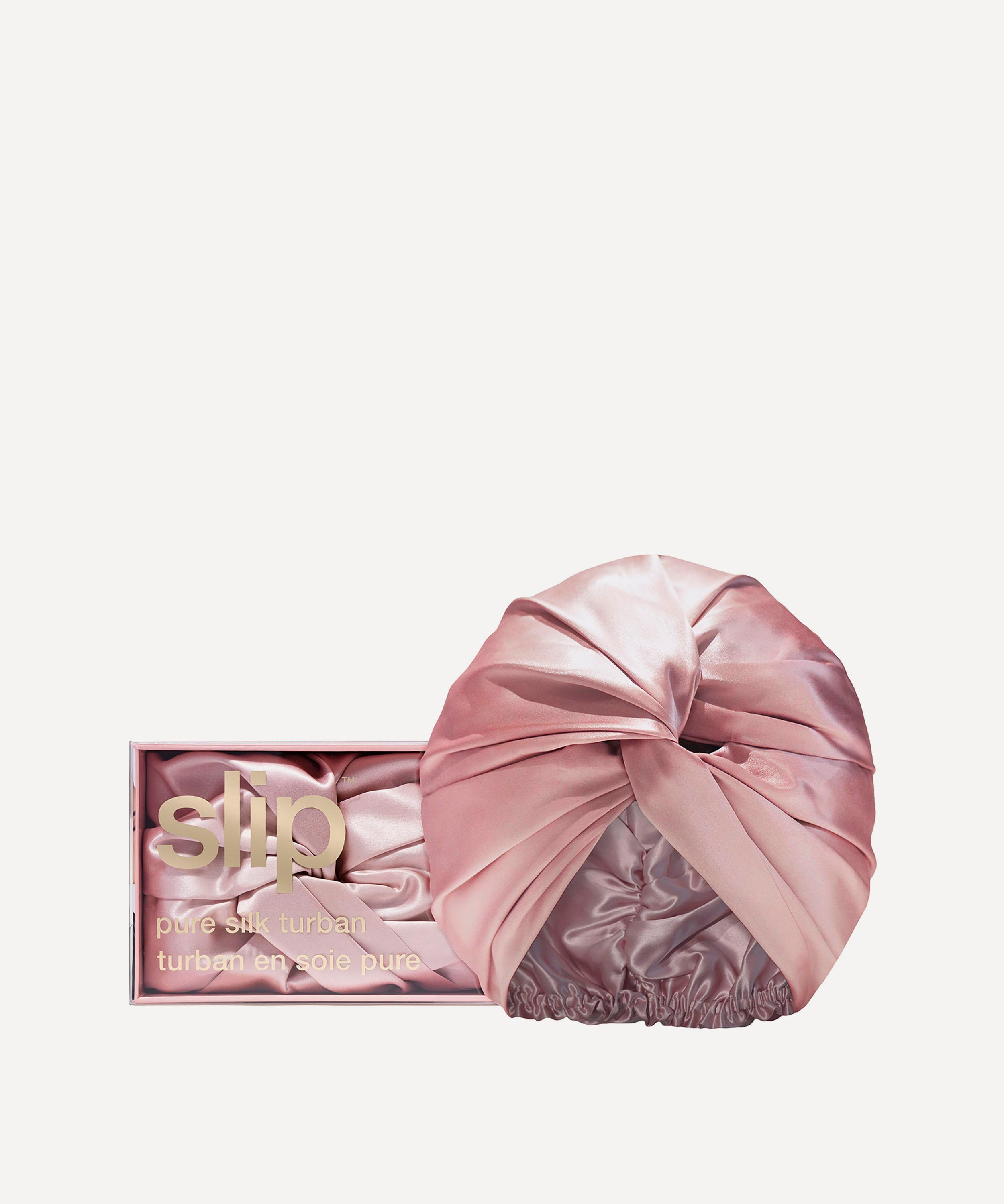 Slip - Pink Silk Hair Turban image number 0