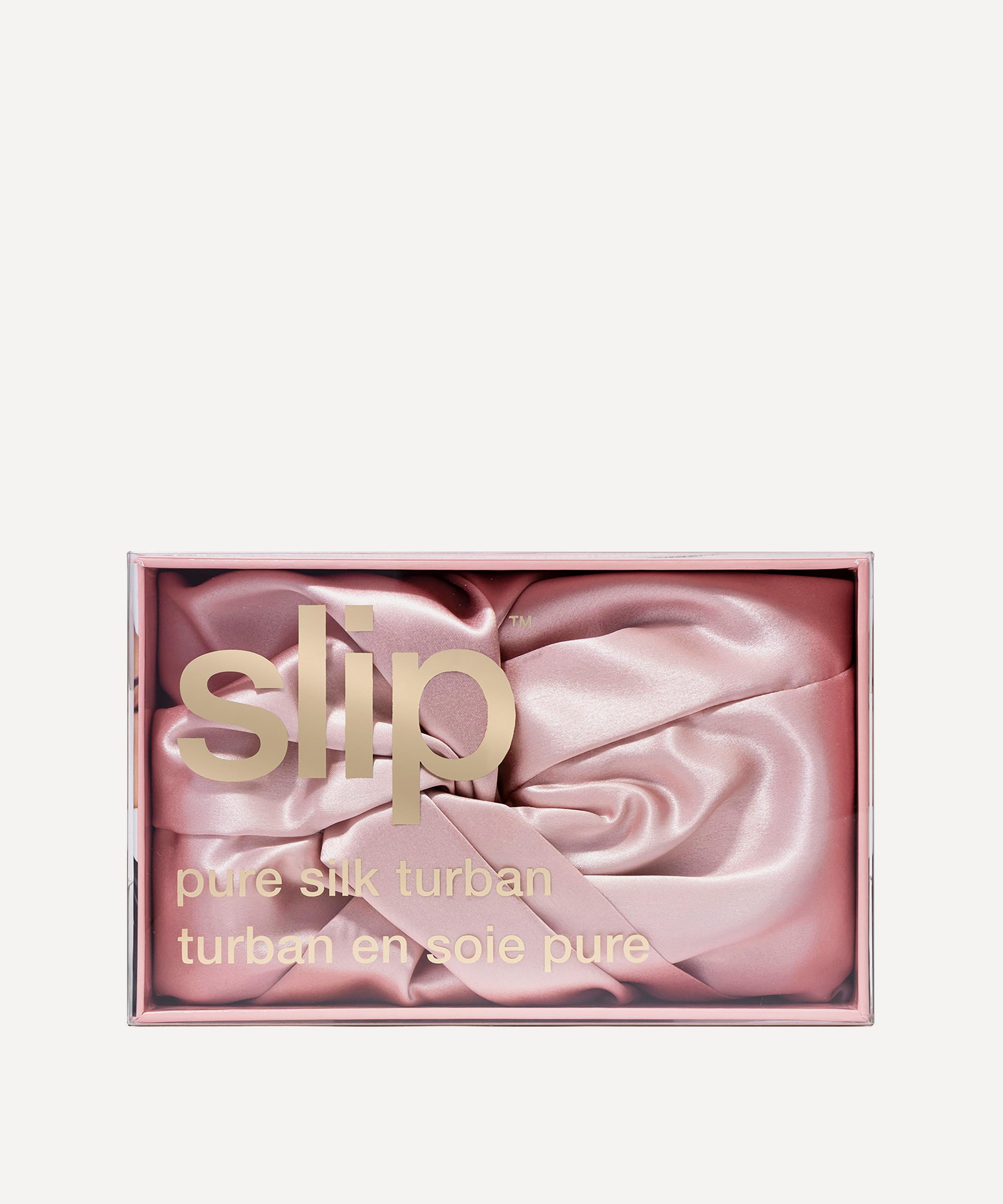 Slip - Pink Silk Hair Turban image number 3