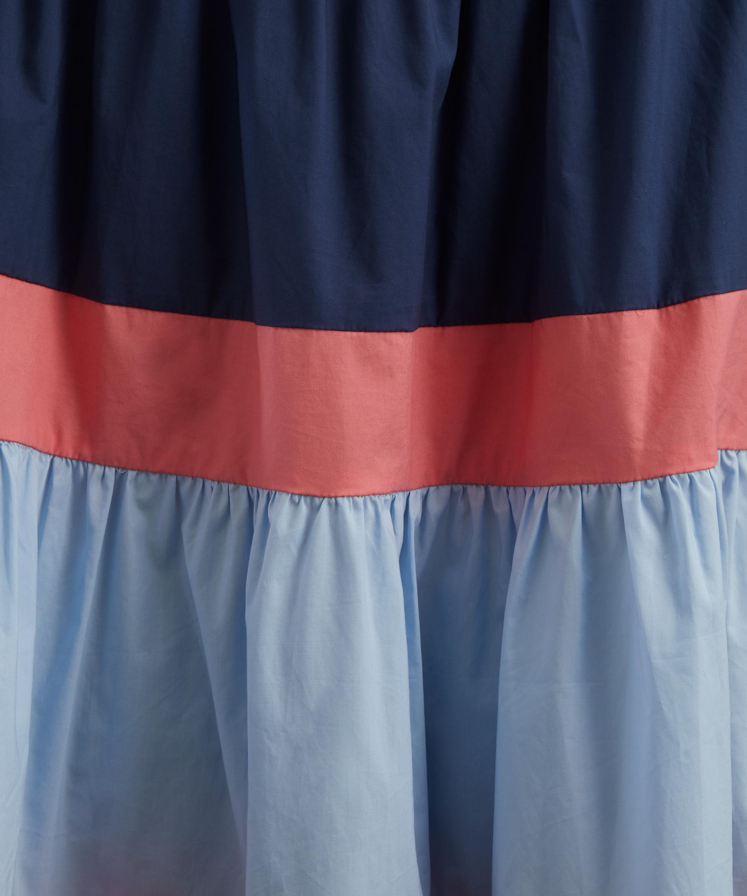 PAPER LONDON - Martha Striped Navy Dress image number 4