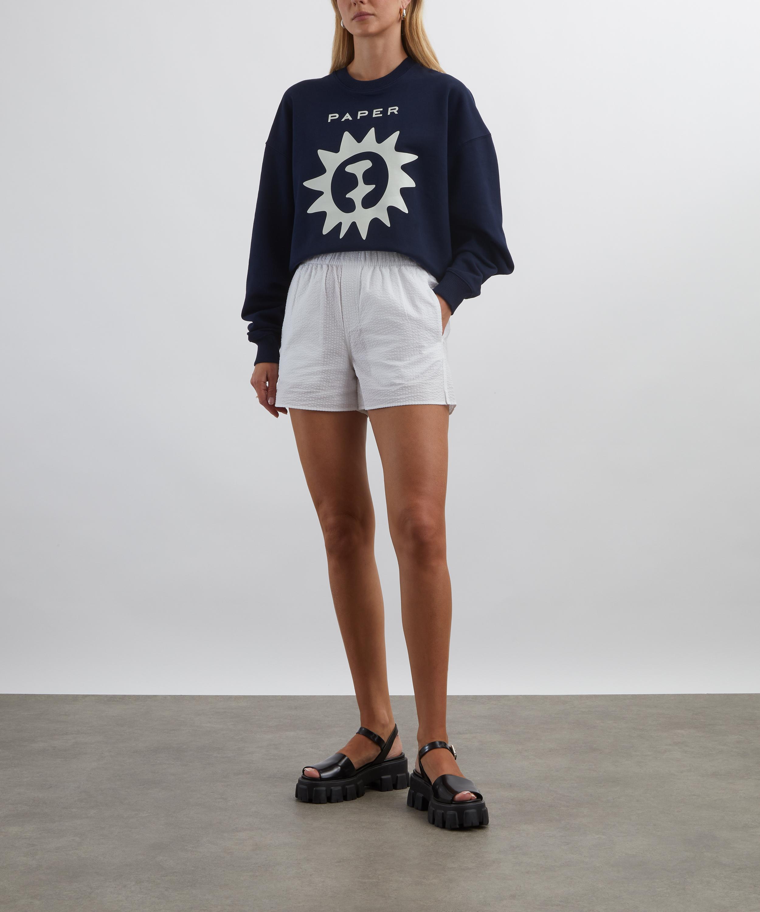 PAPER LONDON - Navy Arev Sweatshirt image number 1