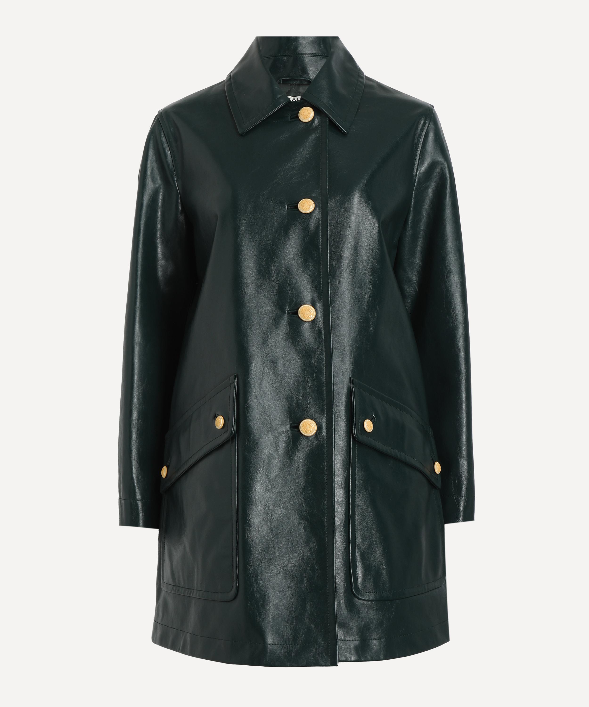 Bally - Seaweed Leather Jacket