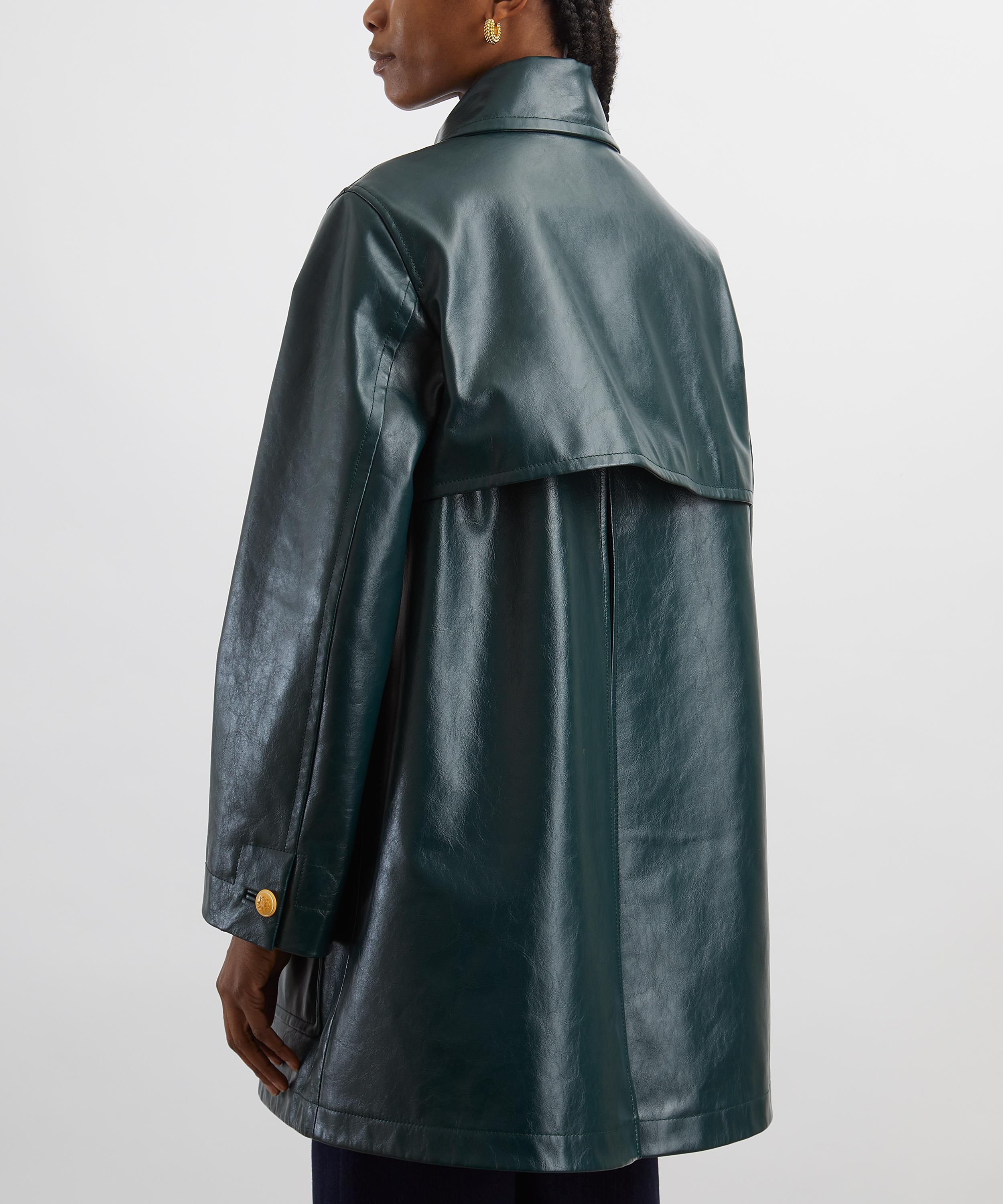 Bally - Seaweed Leather Jacket image number 3