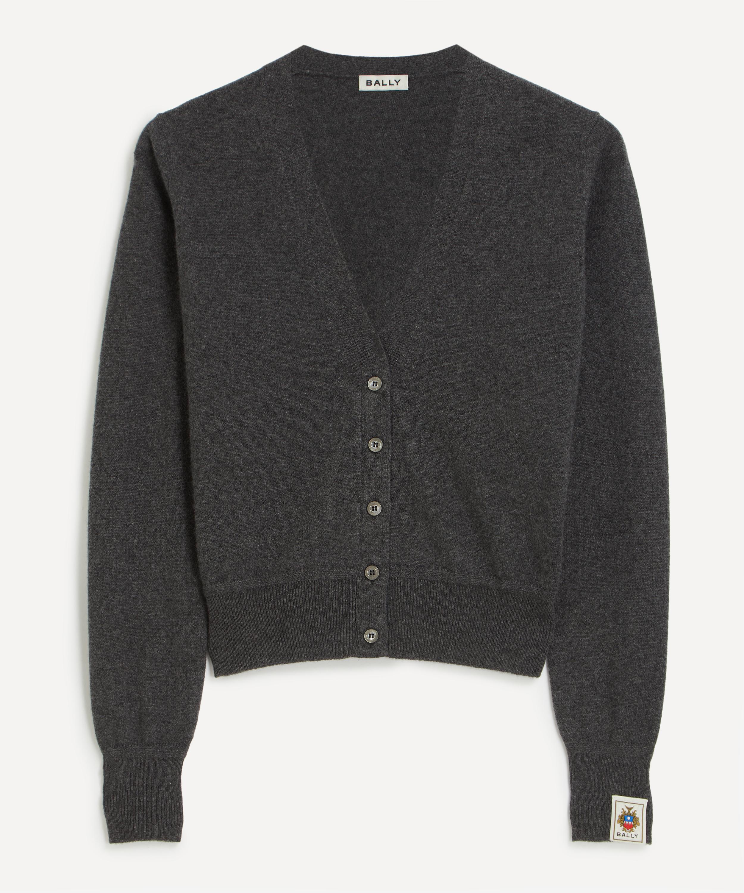 Bally - Dark Grey Cashmere Cardigan image number 0
