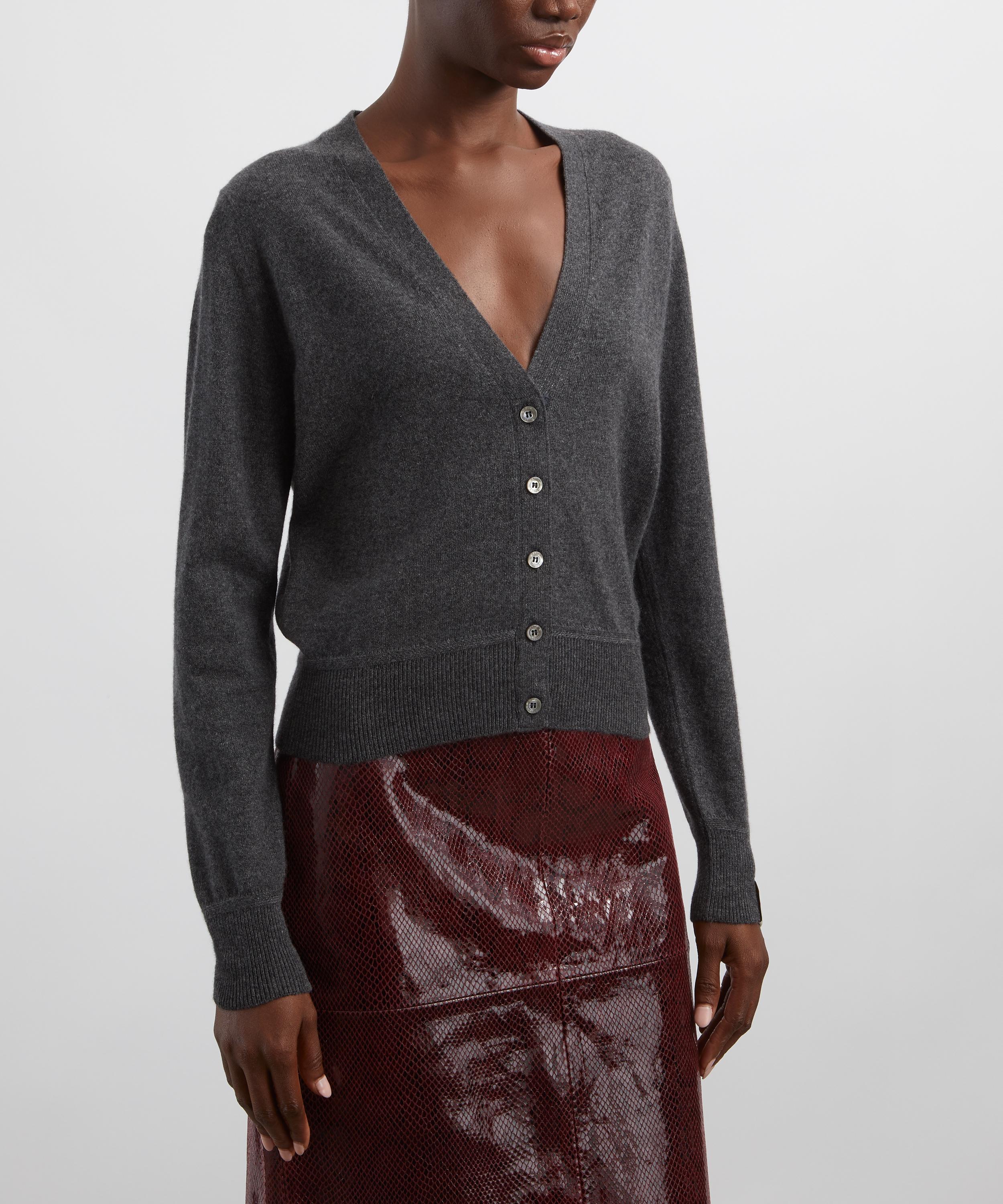 Bally - Dark Grey Cashmere Cardigan image number 2