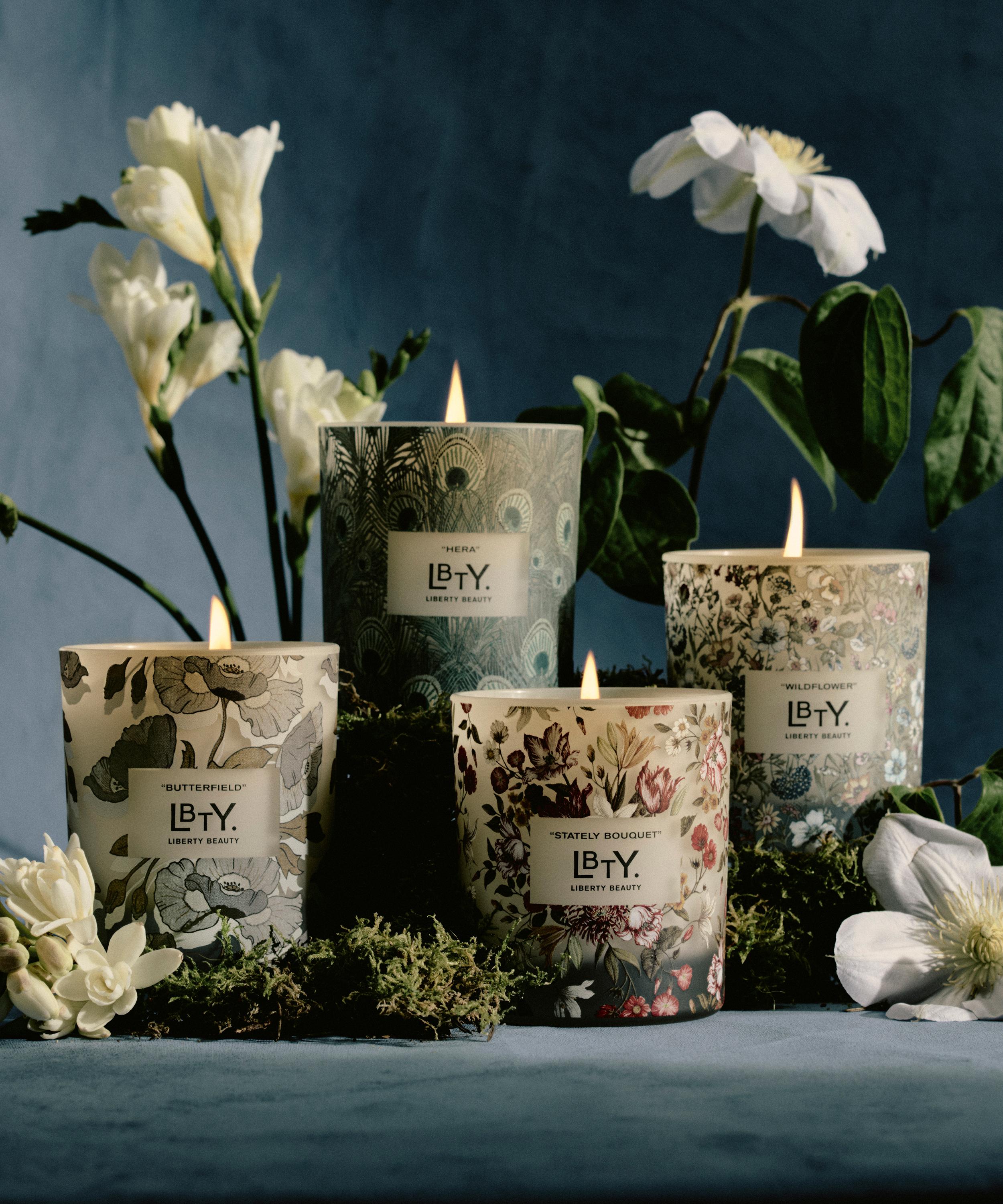 Liberty LBTY. Fragrance - Wildflower Scented Candle 200g image number 3