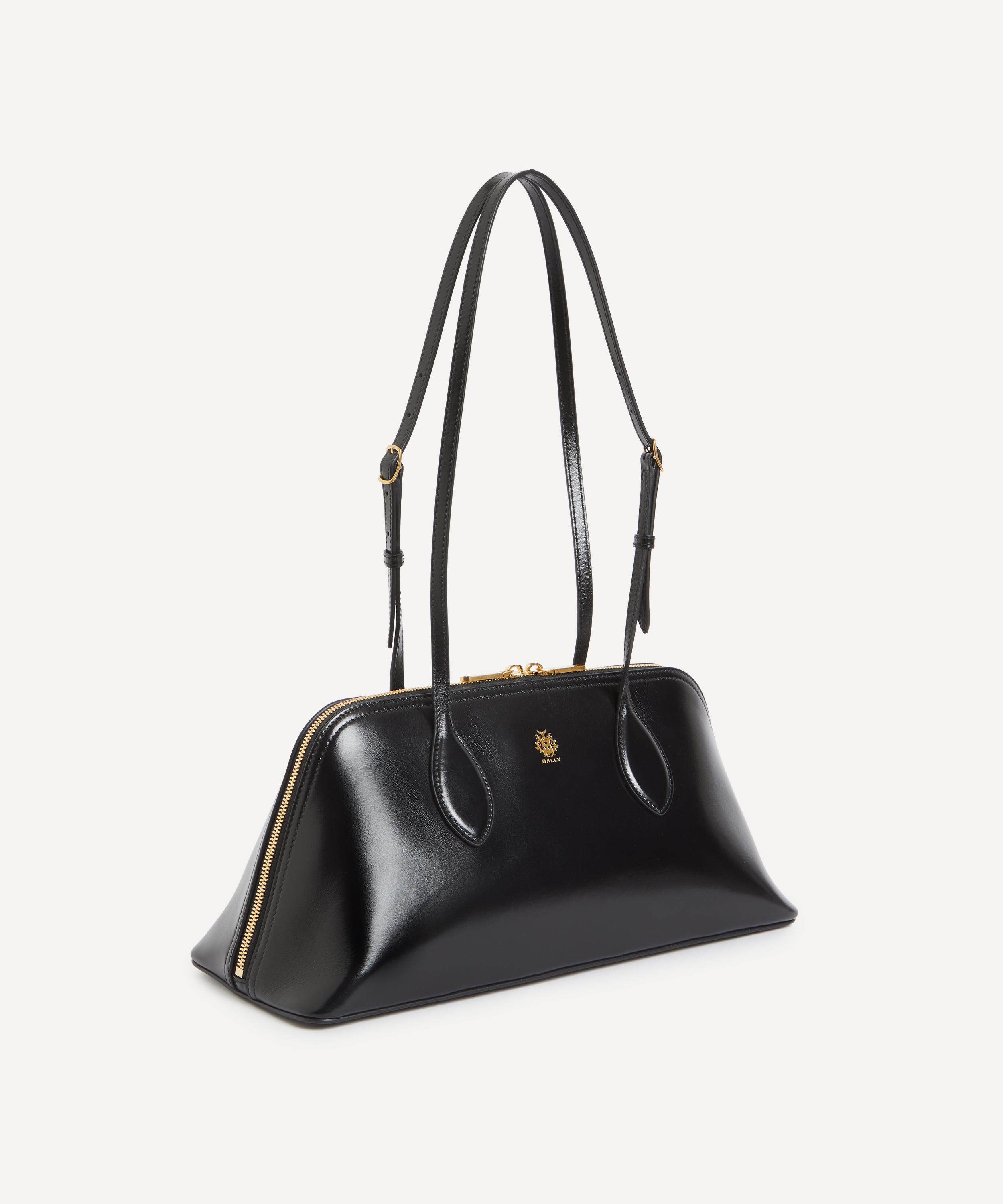Bally - Praline Leather Shoulder Bag image number 2