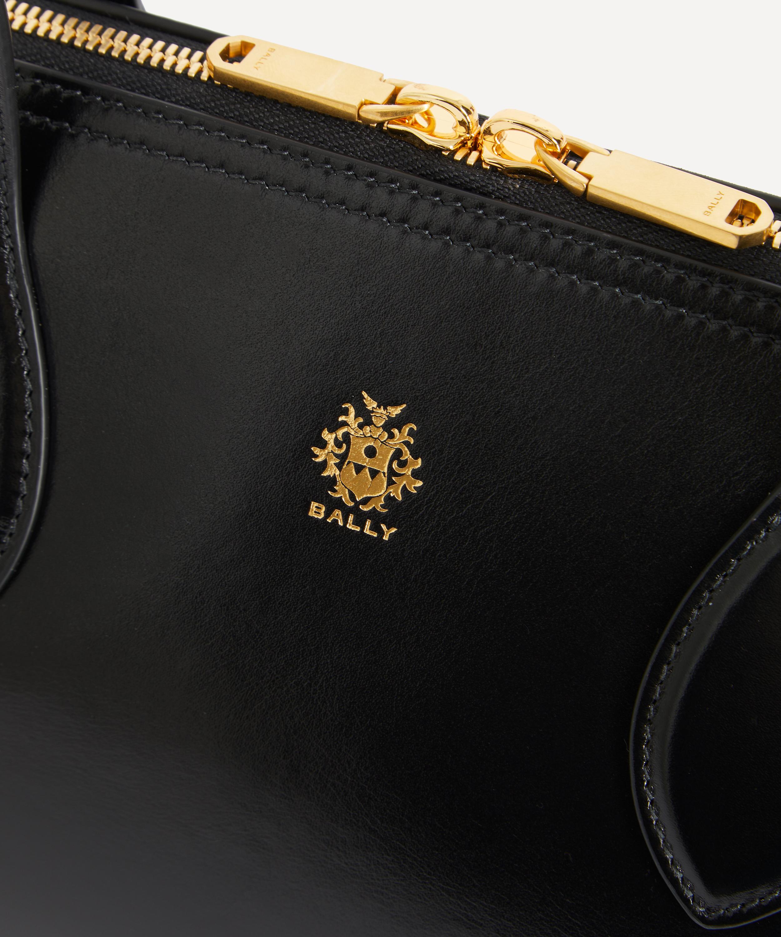 Bally - Praline Leather Shoulder Bag image number 4