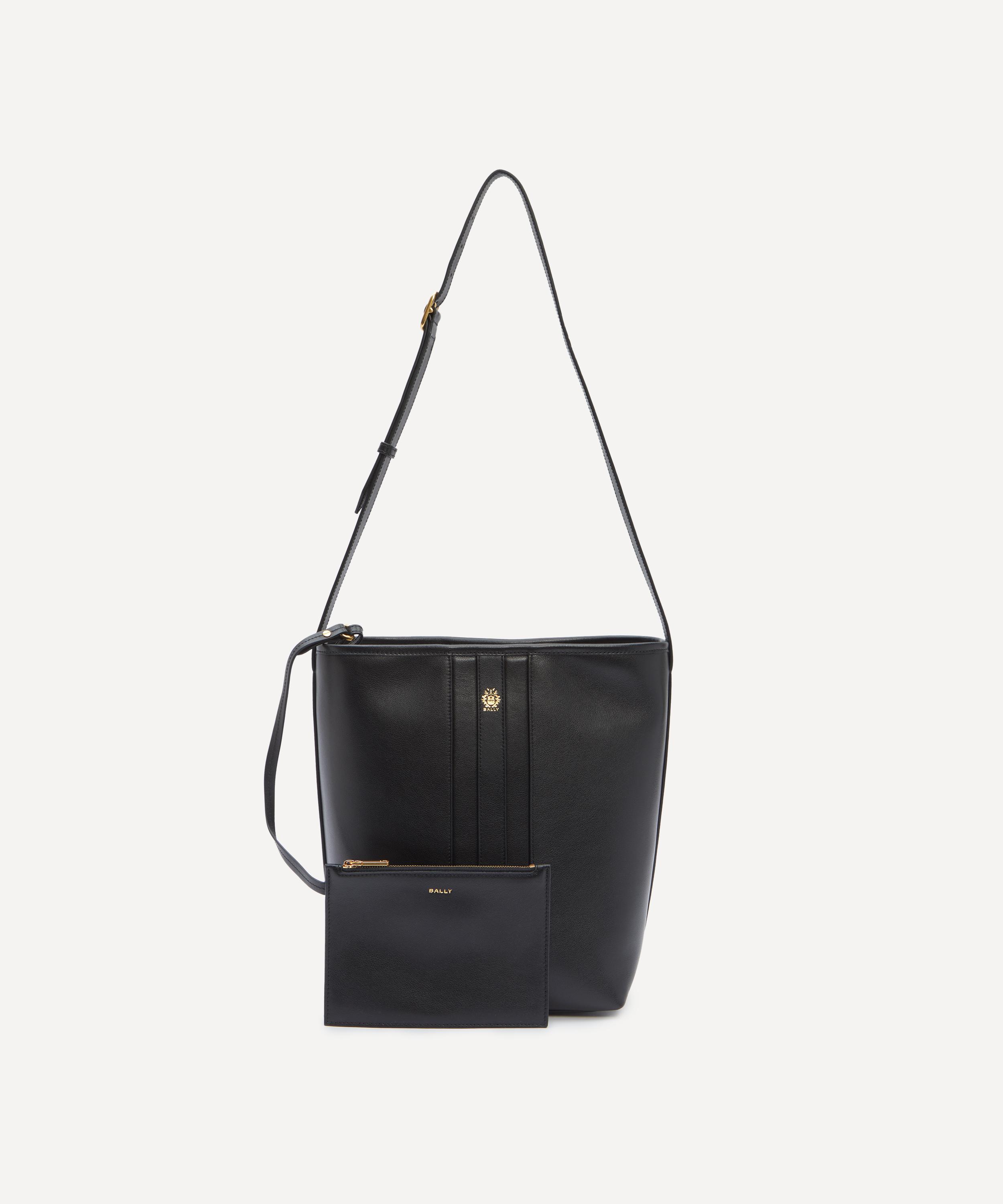 Bally - Beckett Bucket Bag in Black Leather
