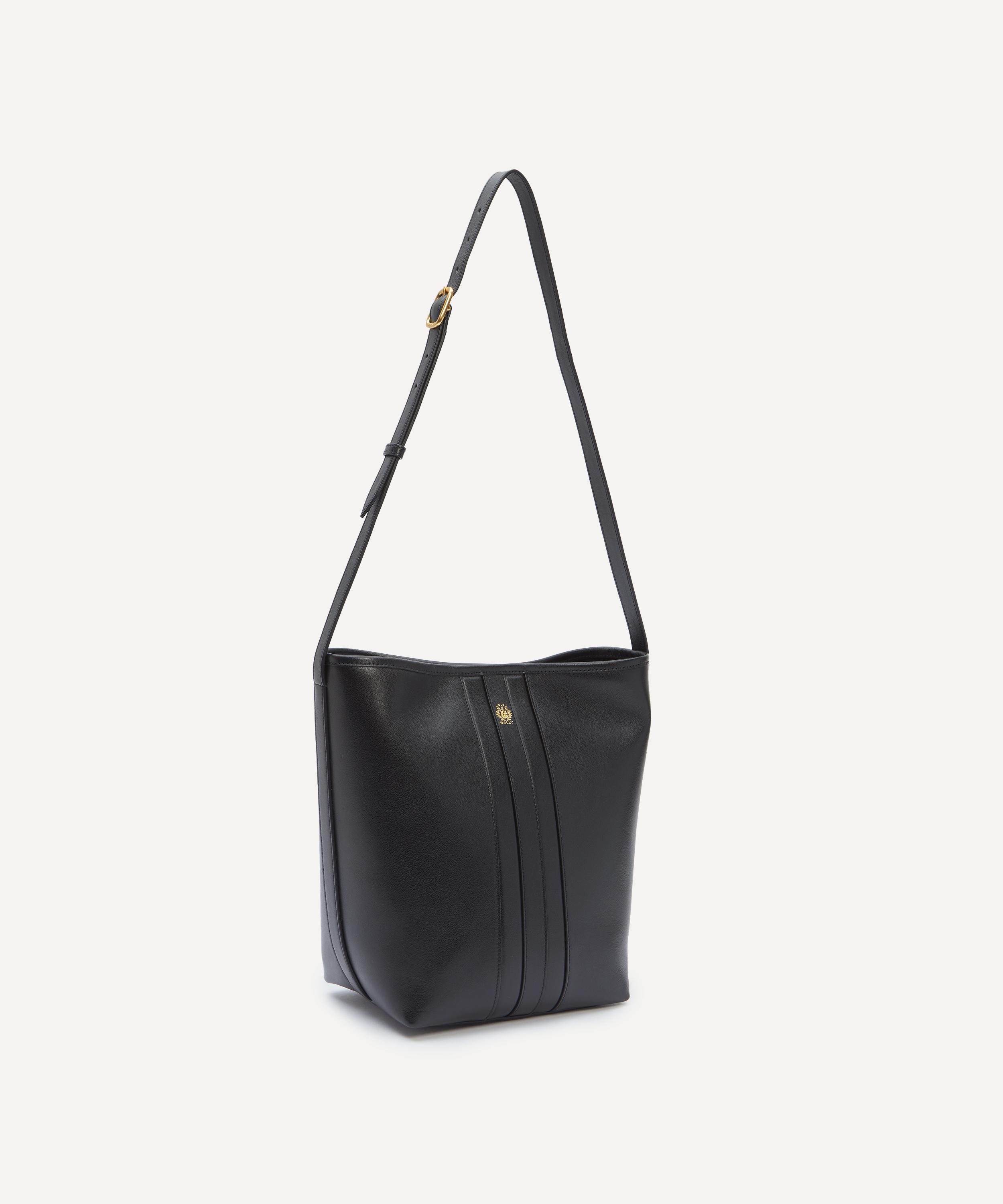 Bally - Beckett Bucket Bag in Black Leather image number 2