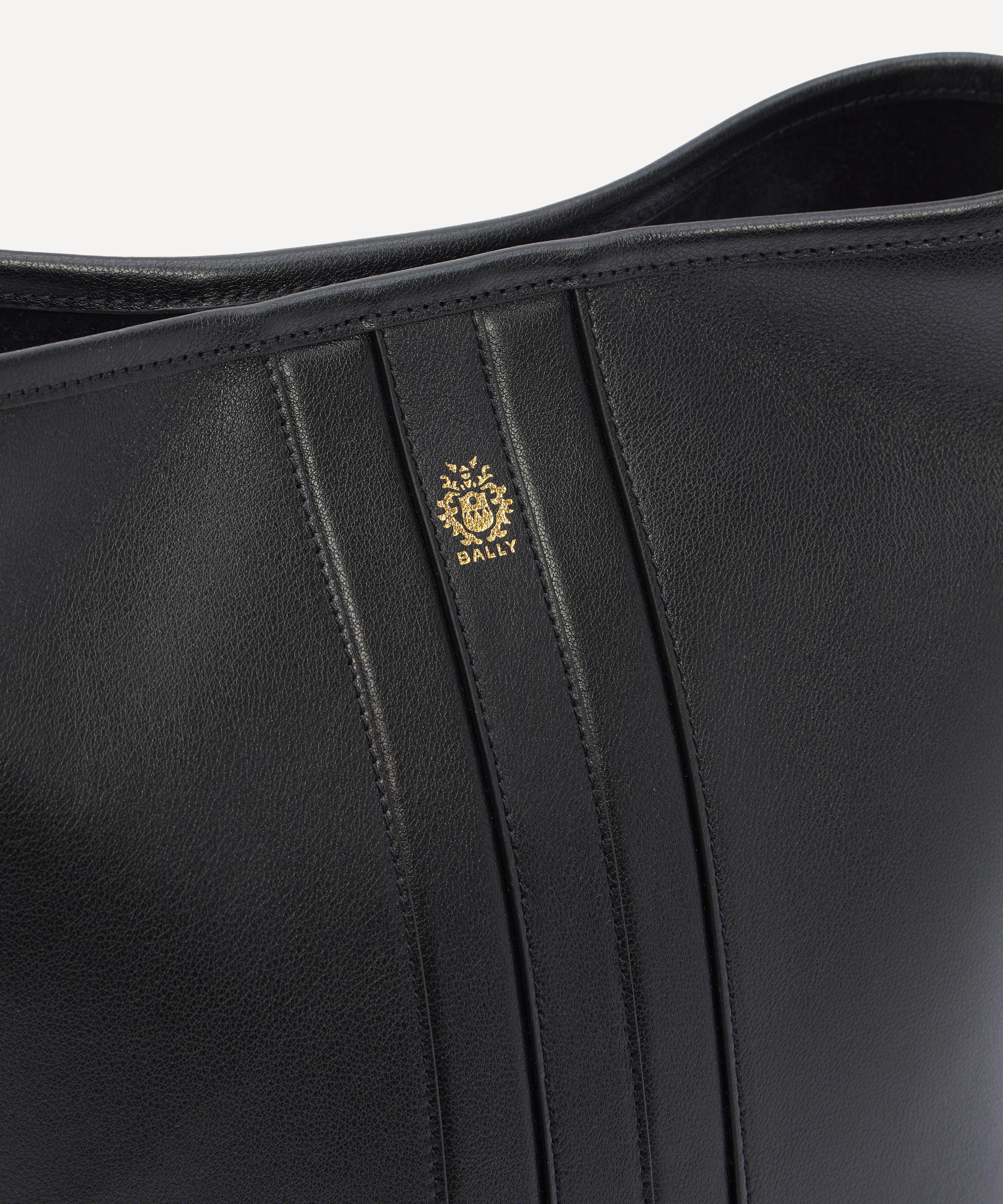 Bally - Beckett Bucket Bag in Black Leather image number 5