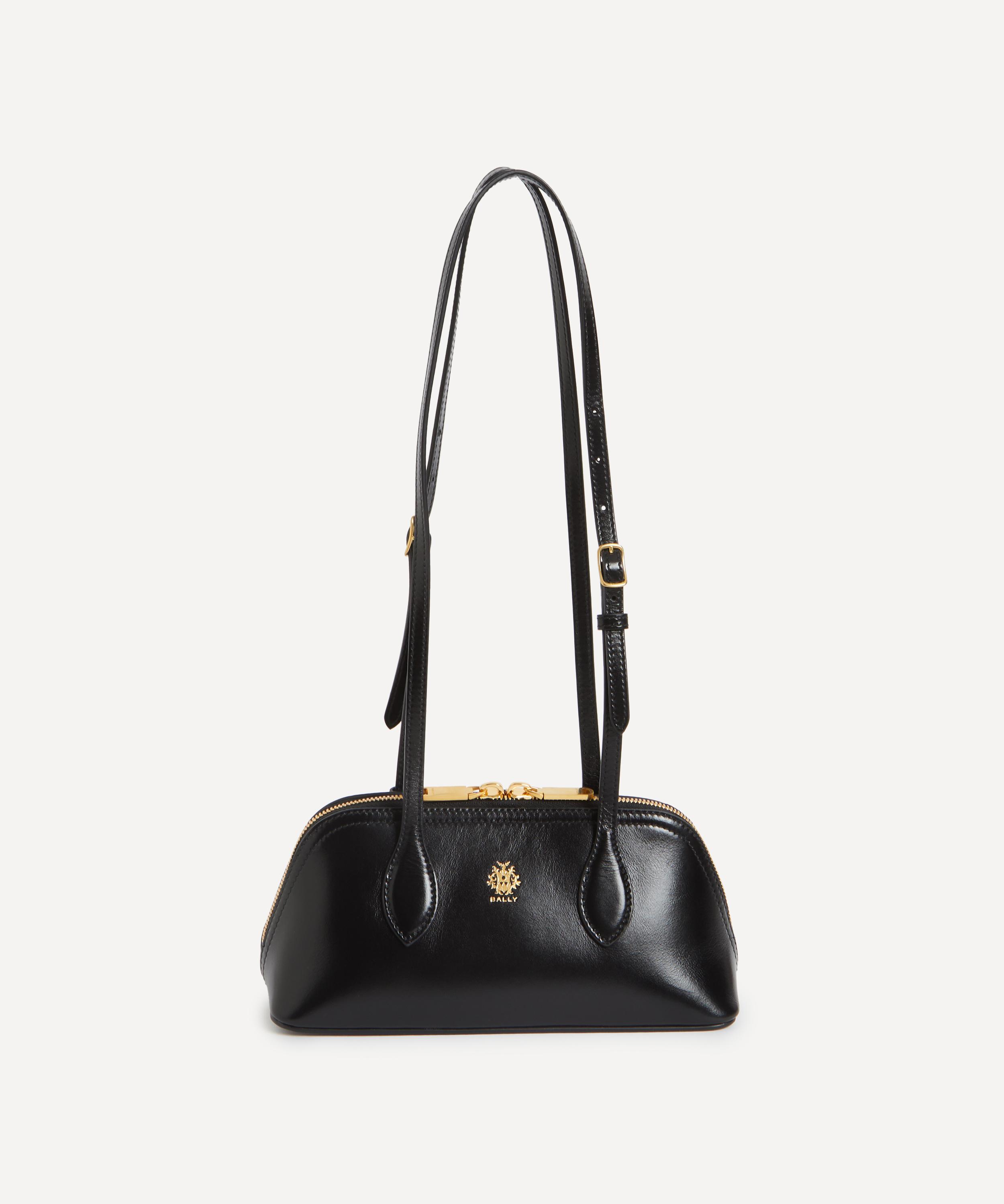 ✨極美品✨☘️BALLY☘️✨ショルダーバッグ✨トレスポ✨本革✨ブラック✨ Bally Praline Mini Shoulder Bag in Black Leather | Liberty