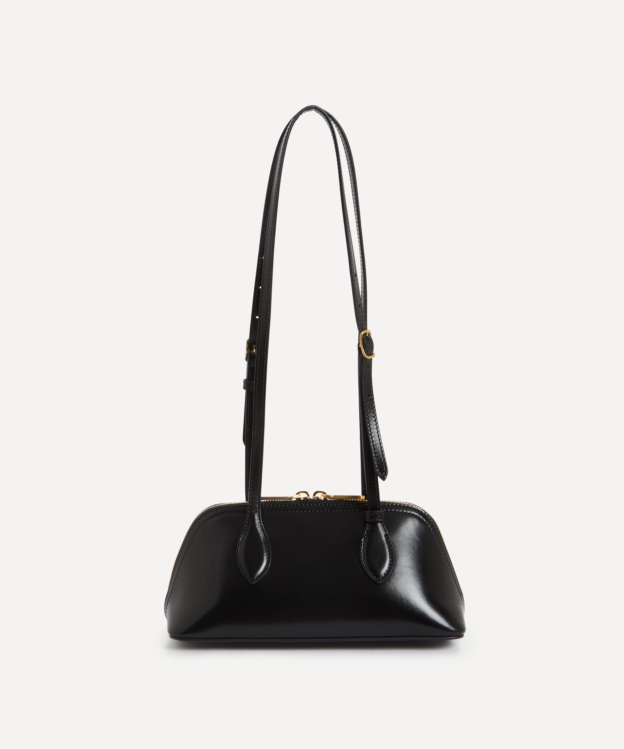 Bally Praline Mini Shoulder Bag in Black Leather | Liberty
