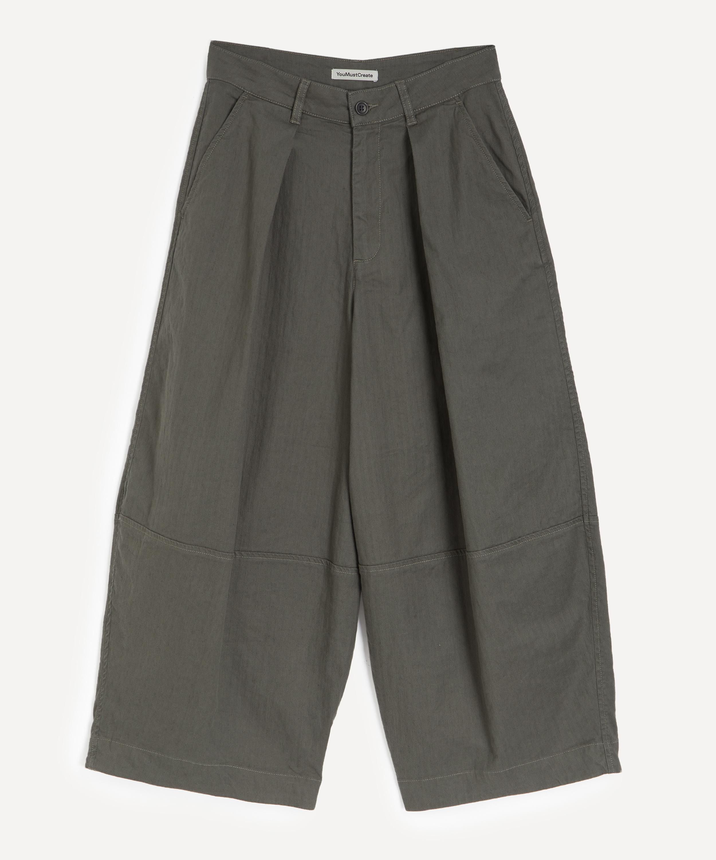 YMC - Deadbeat Wide Leg Trousers image number 0
