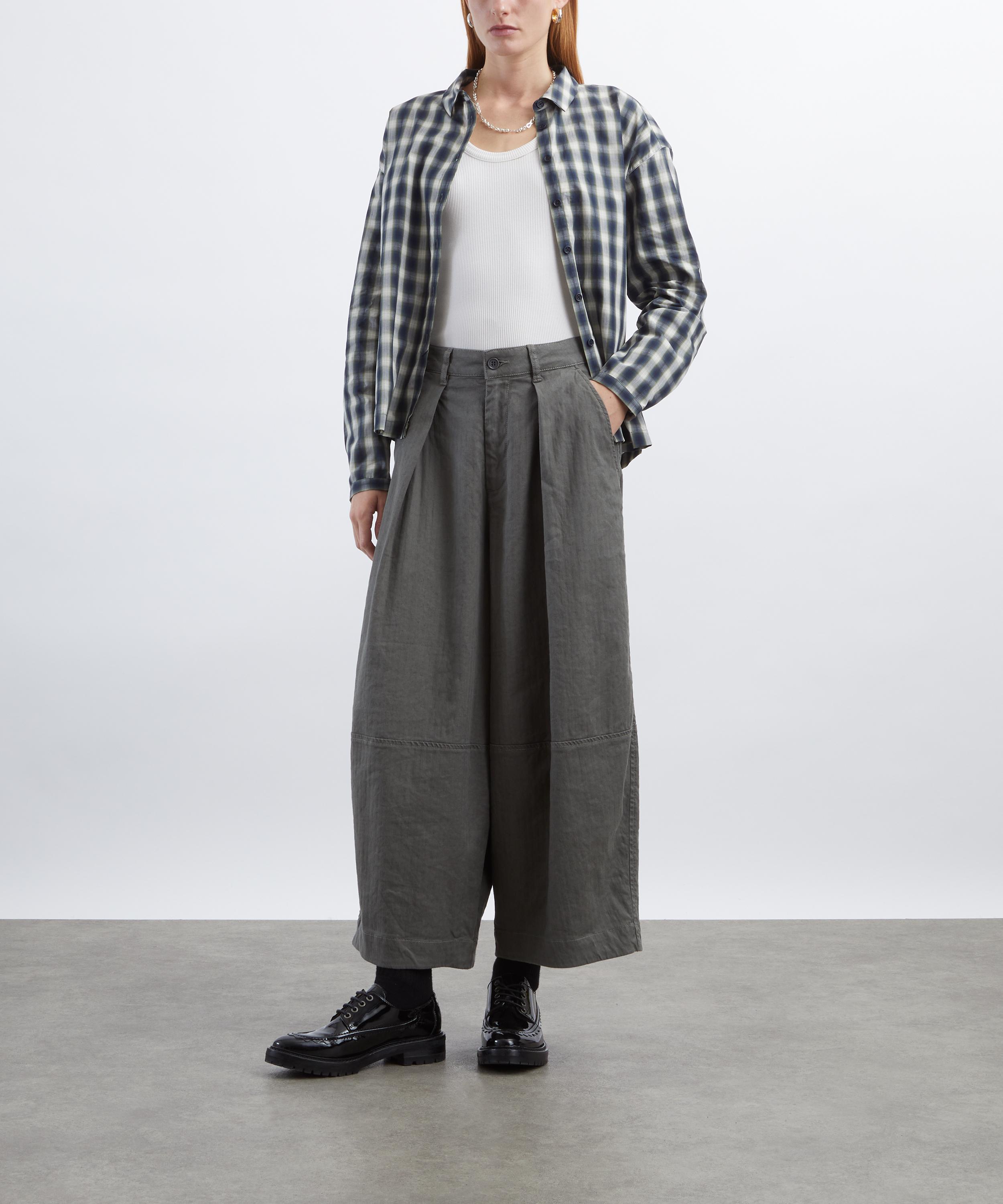 YMC - Deadbeat Wide Leg Trousers image number 1