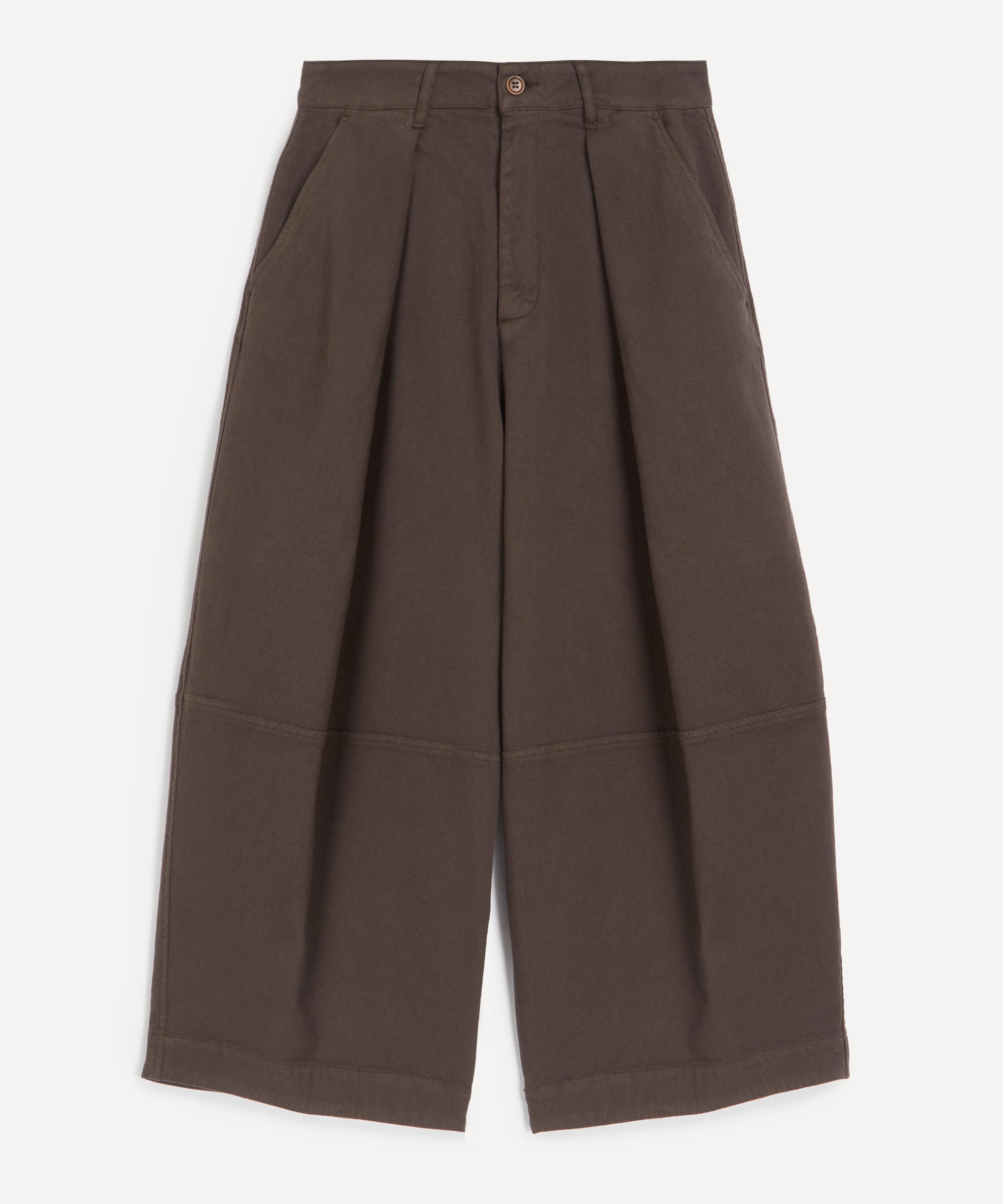 YMC - Earth Deadbeat Wide-Leg Trousers