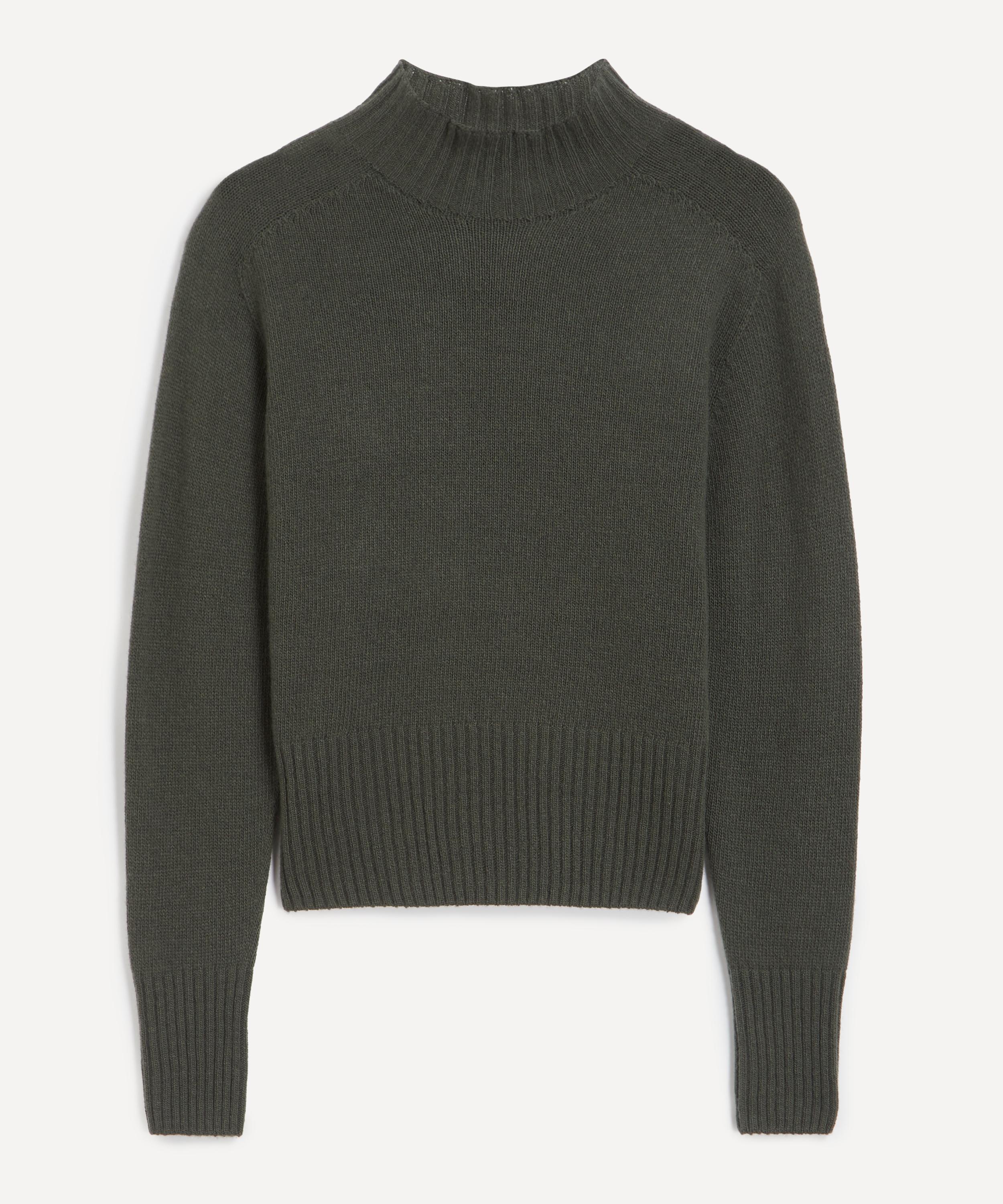 YMC - Green Bryter Cashmere-Merino Wool Jumper image number 0