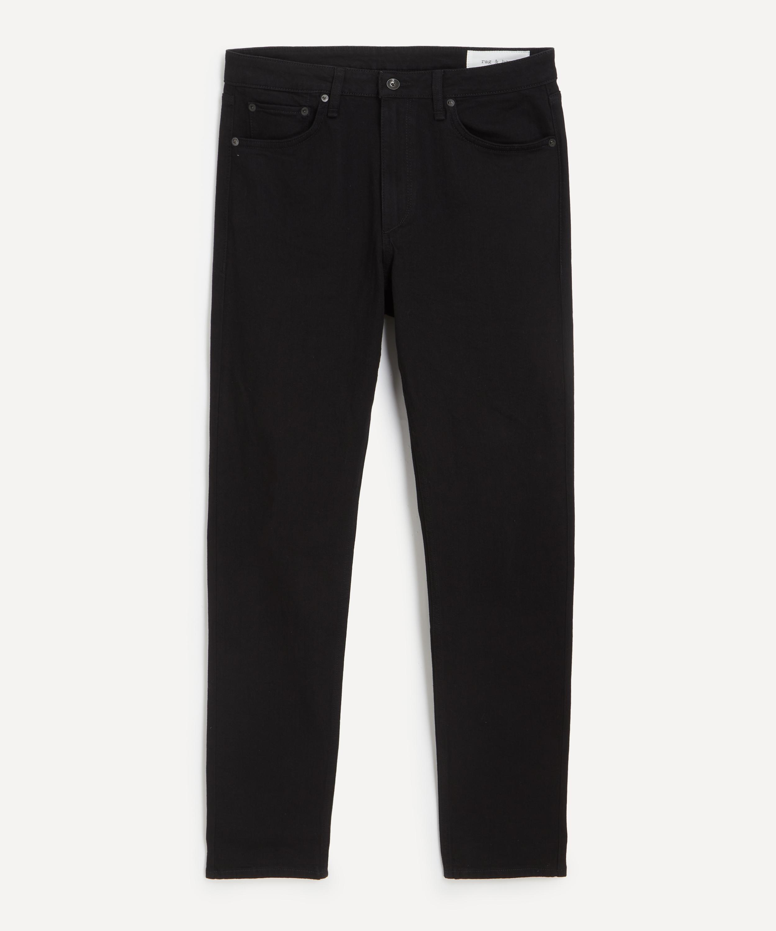 Rag & Bone - Fit 3 Athletic Authentic Fit Stretch Jeans in Black image number 0