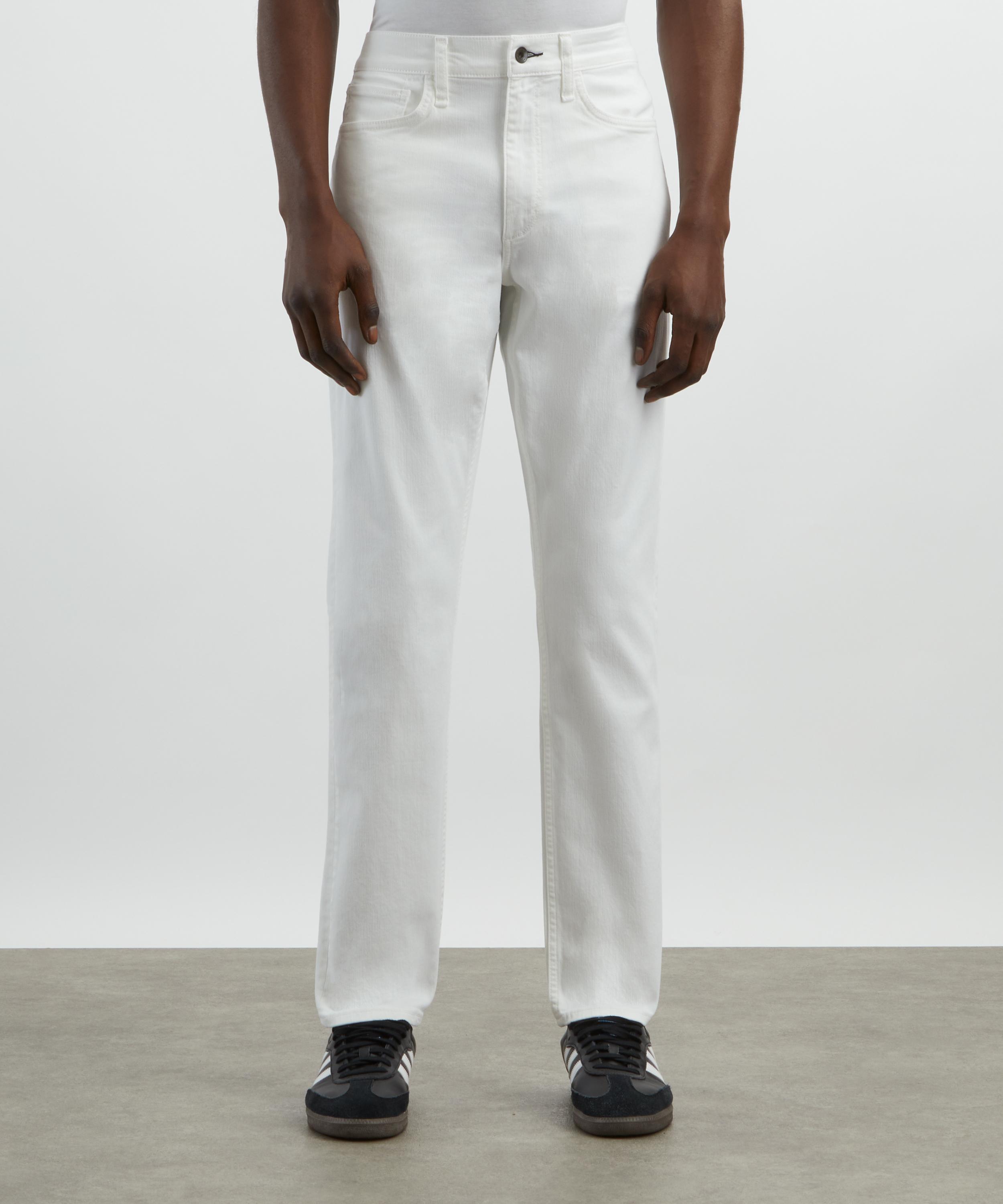Rag & Bone - Fit 2 Authentic Stretch Slim Jeans in Optic White image number 2