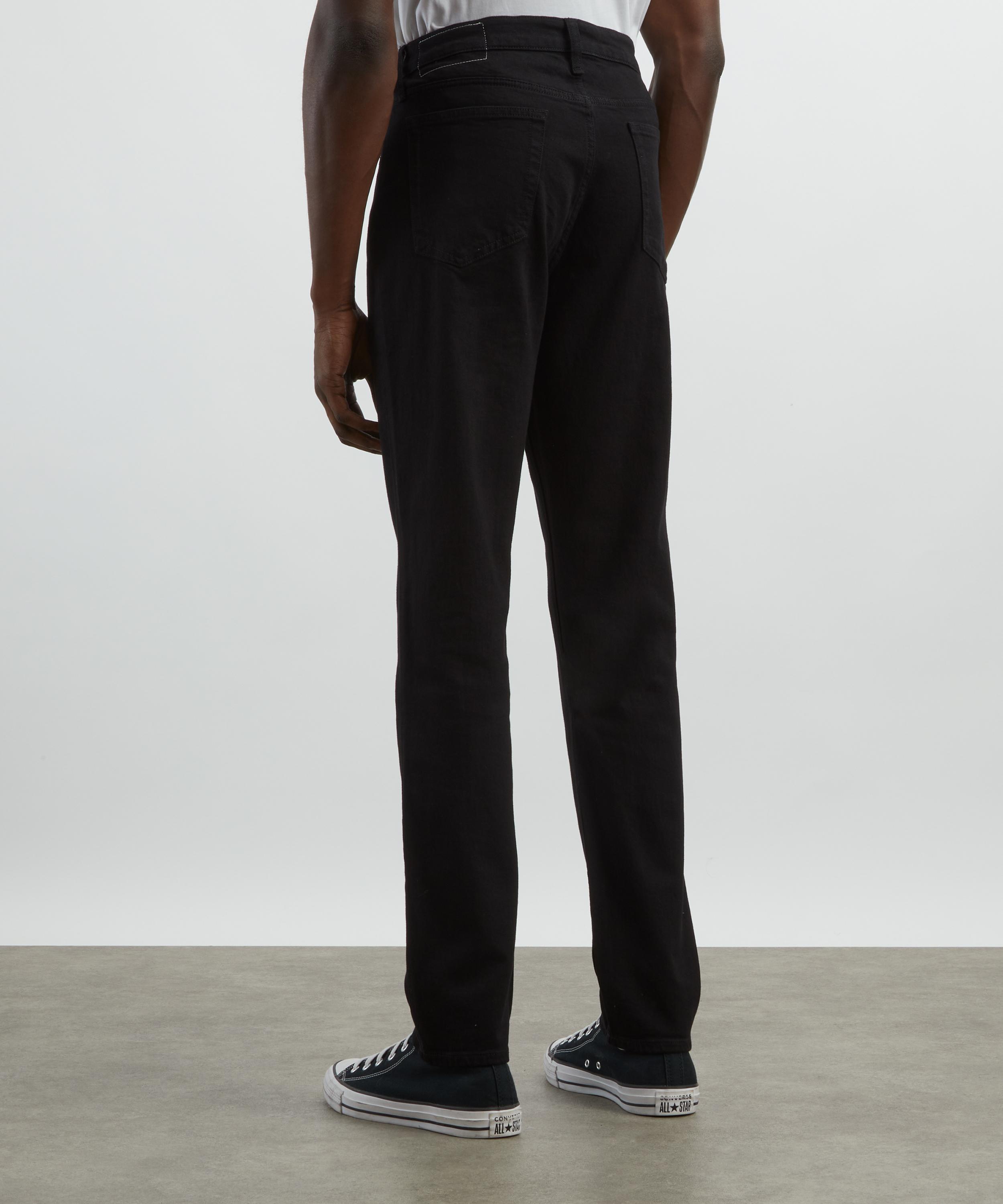 Rag & Bone - Fit 2 Authentic Stretch Slim Jeans in Black image number 3