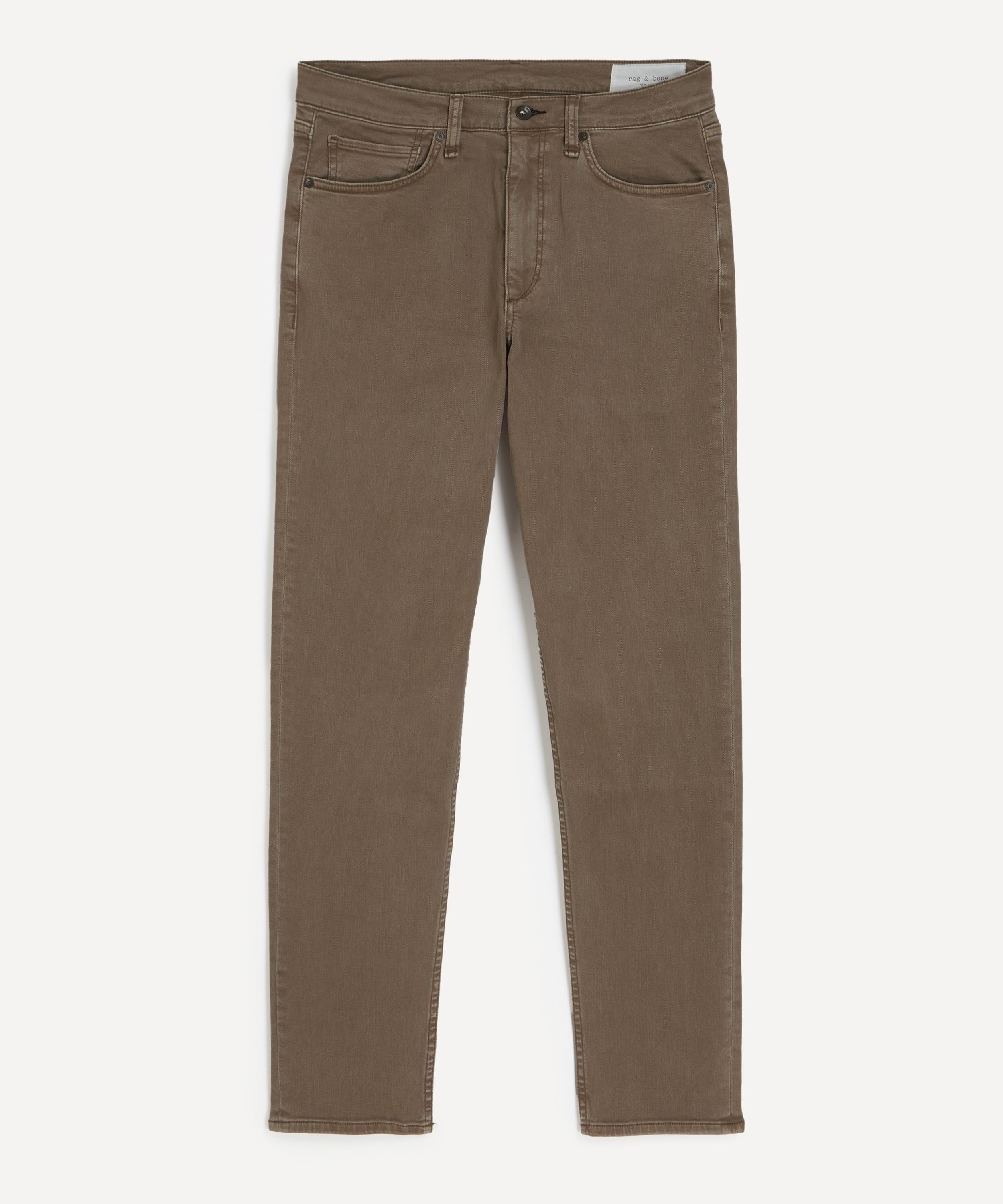 Rag & Bone - Fit 2 Aero Stretch Slim Jeans in Dark Taupe image number 0