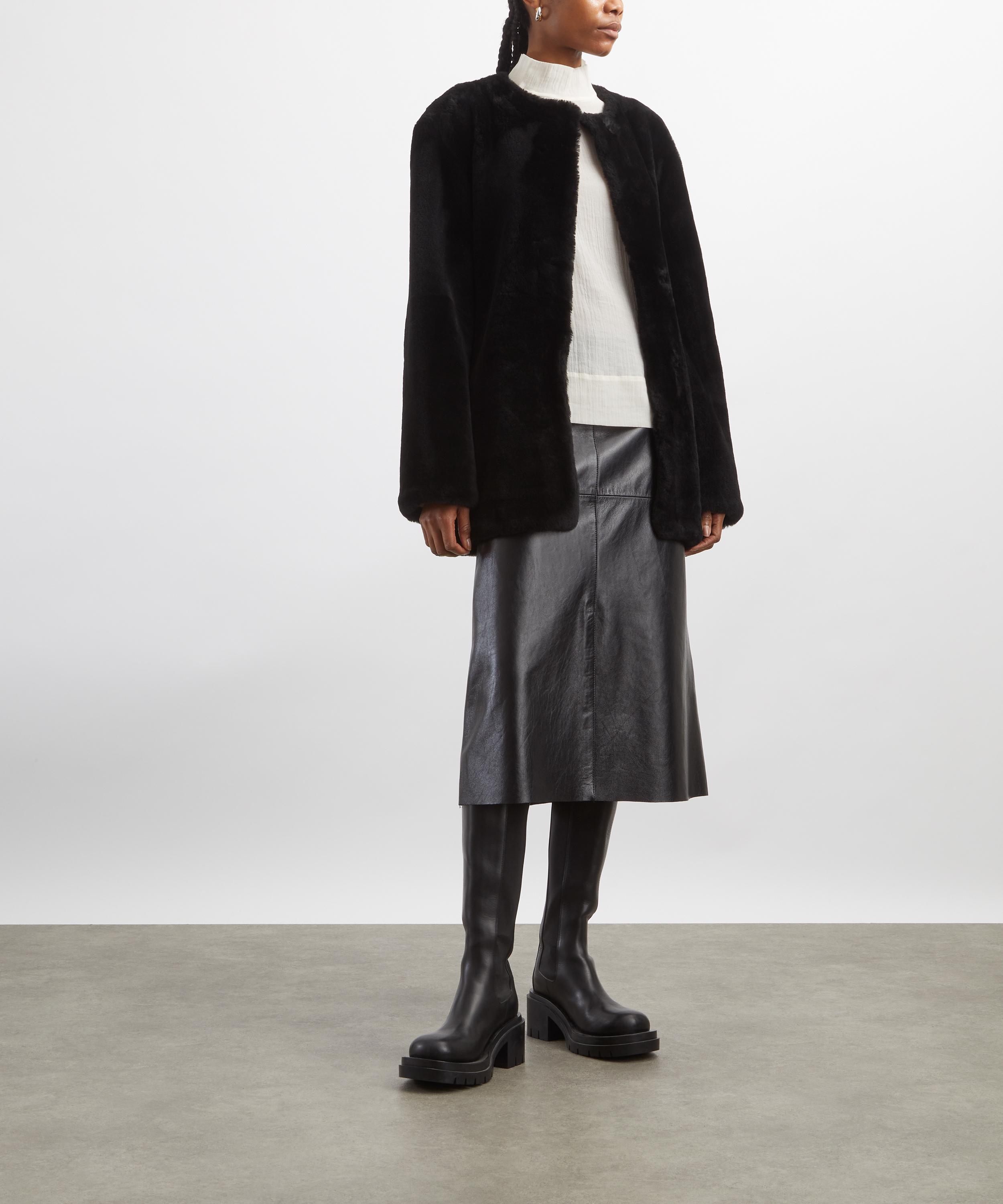 Toteme - Plush Shearling Jacket image number 1