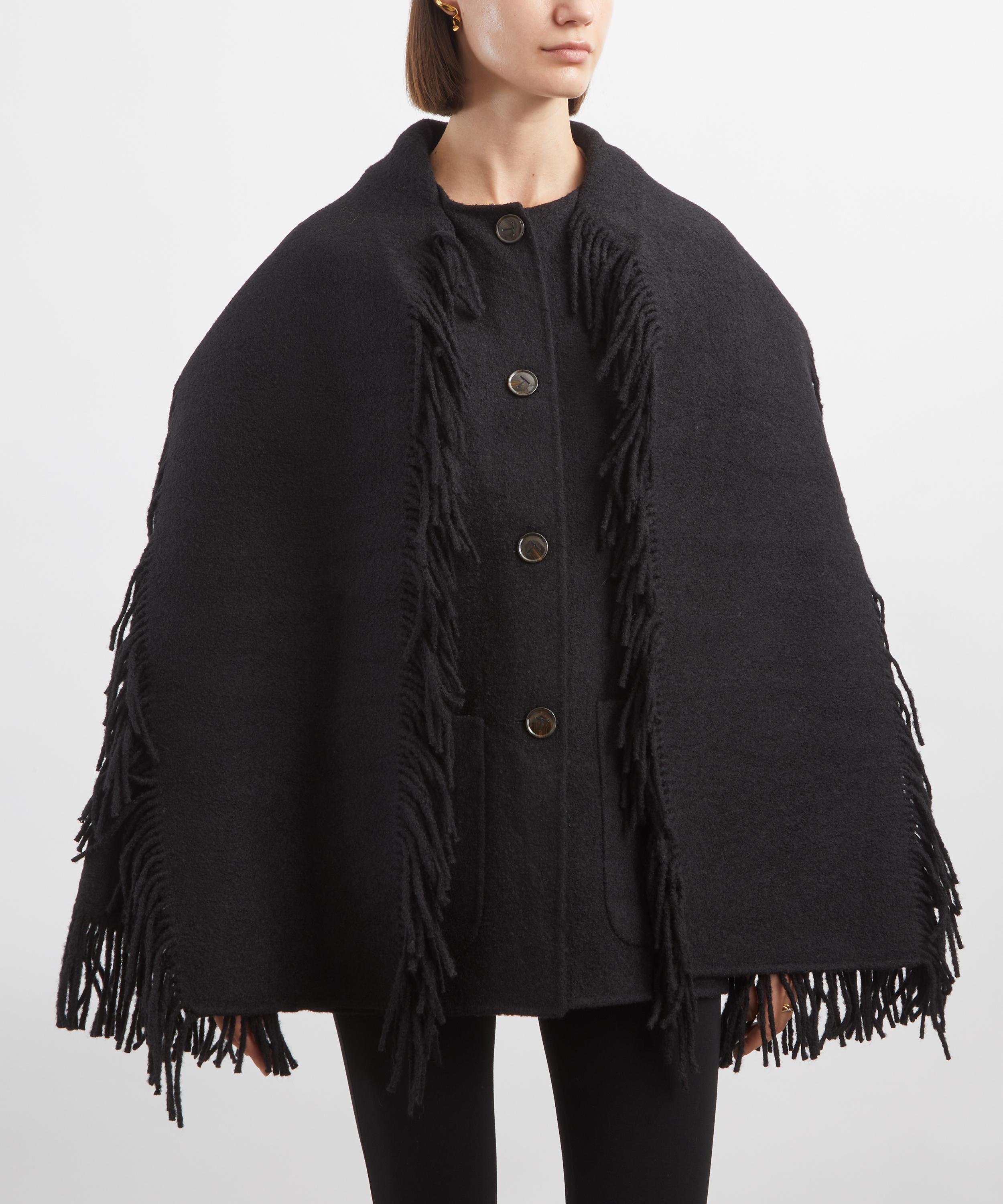 Toteme - Fringed Scarf Jacket image number 2