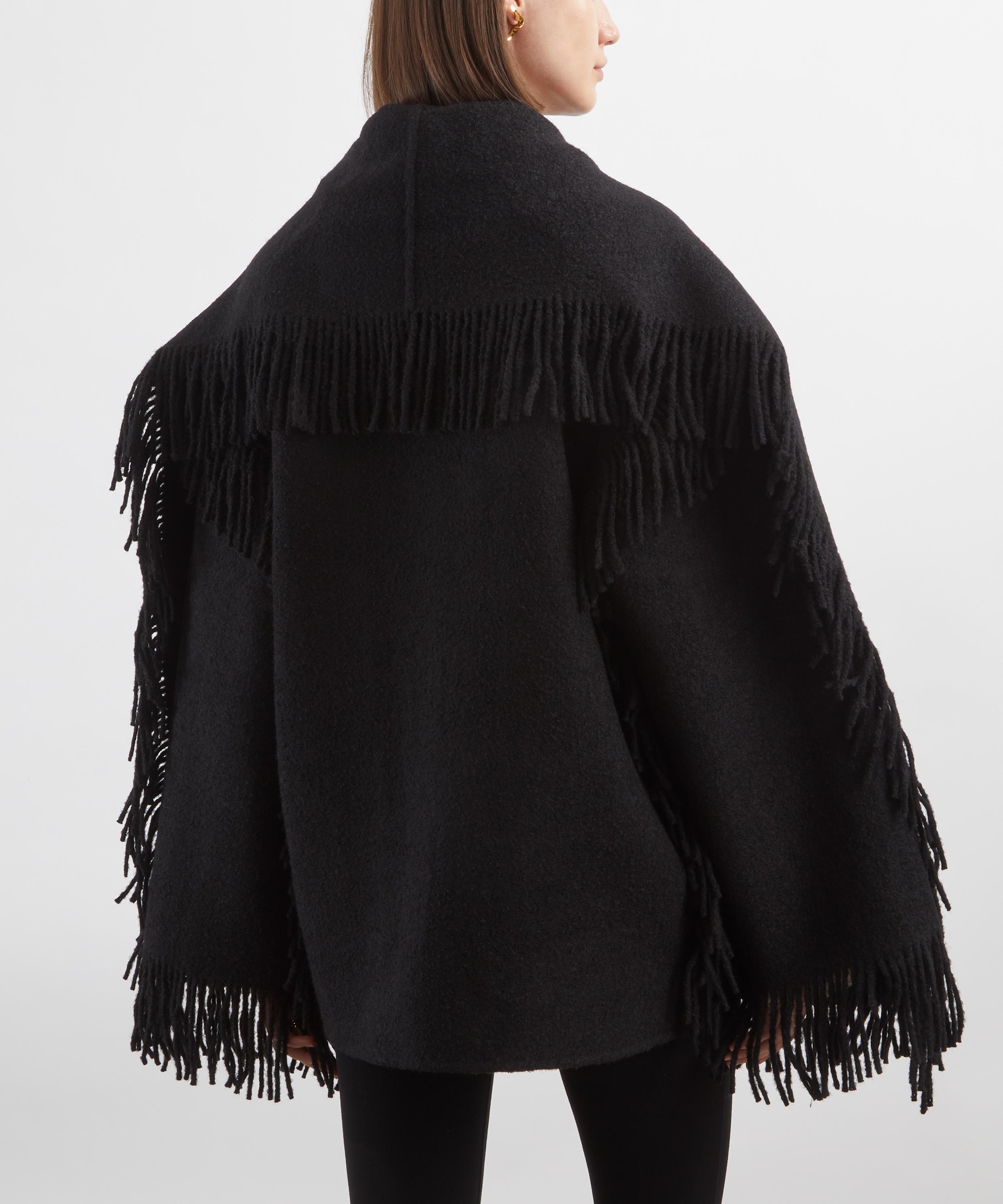 Toteme - Fringed Scarf Jacket image number 3