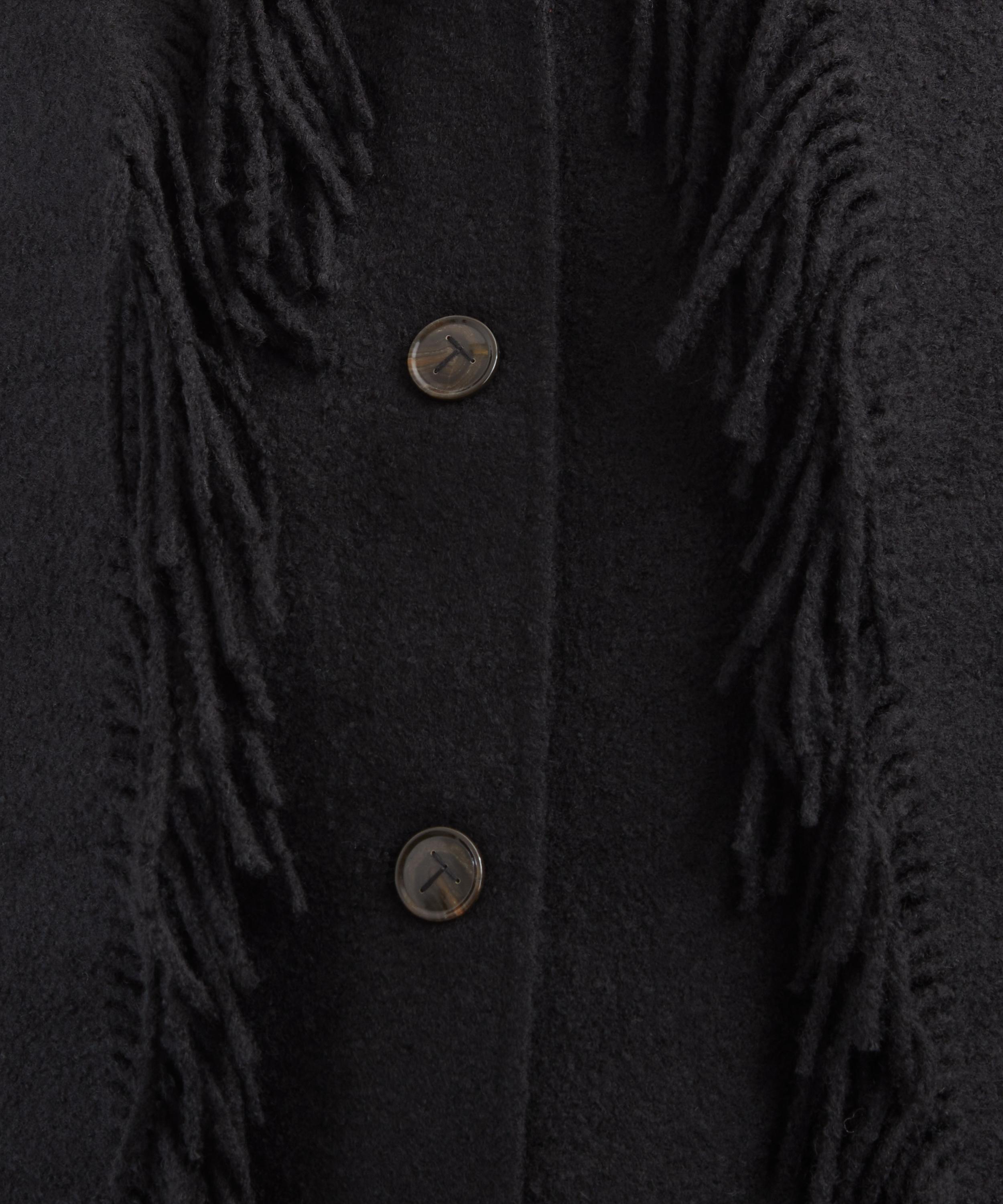 Toteme - Fringed Scarf Jacket image number 4