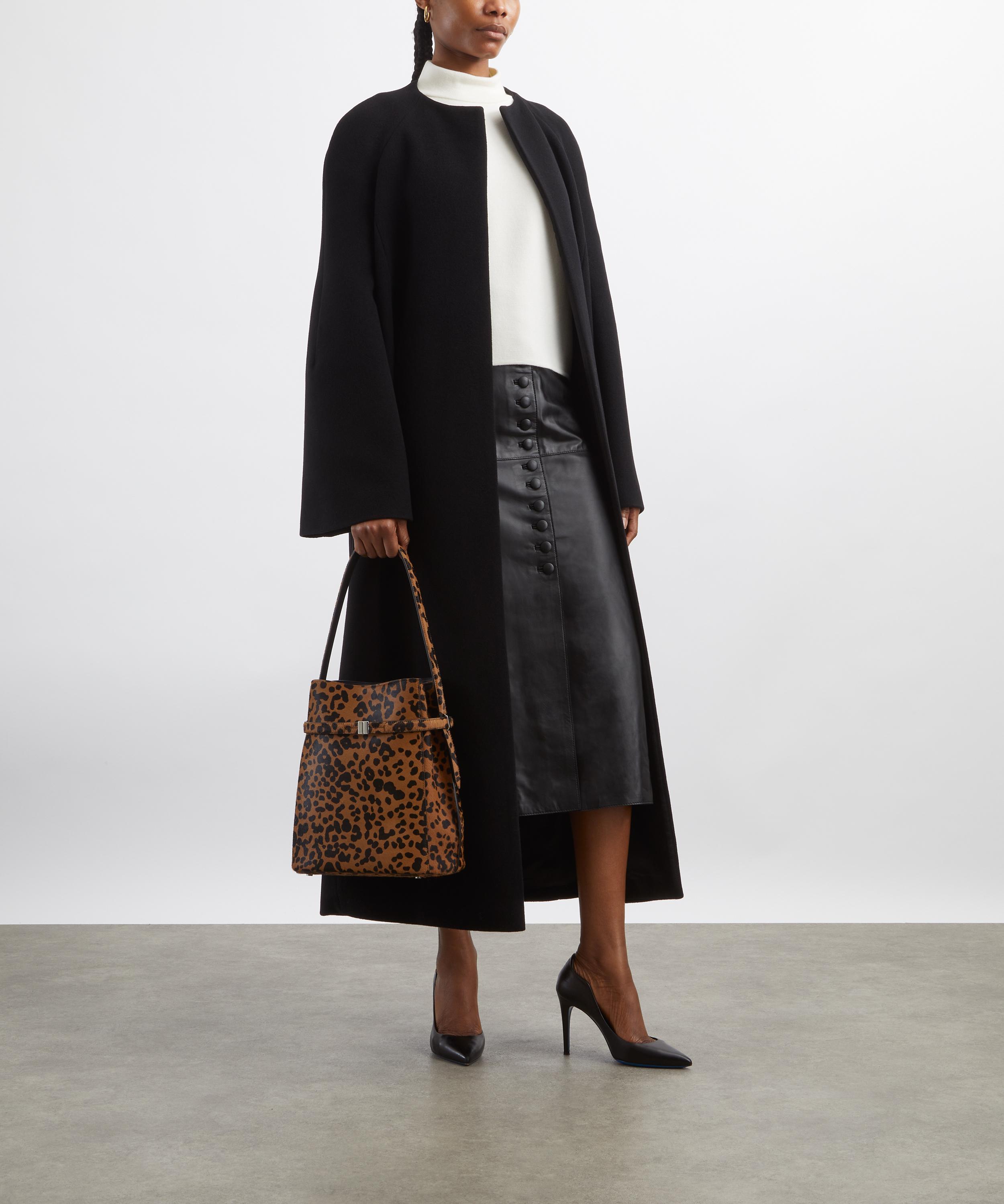 Toteme - Black Bell-Sleeve Coat image number 1