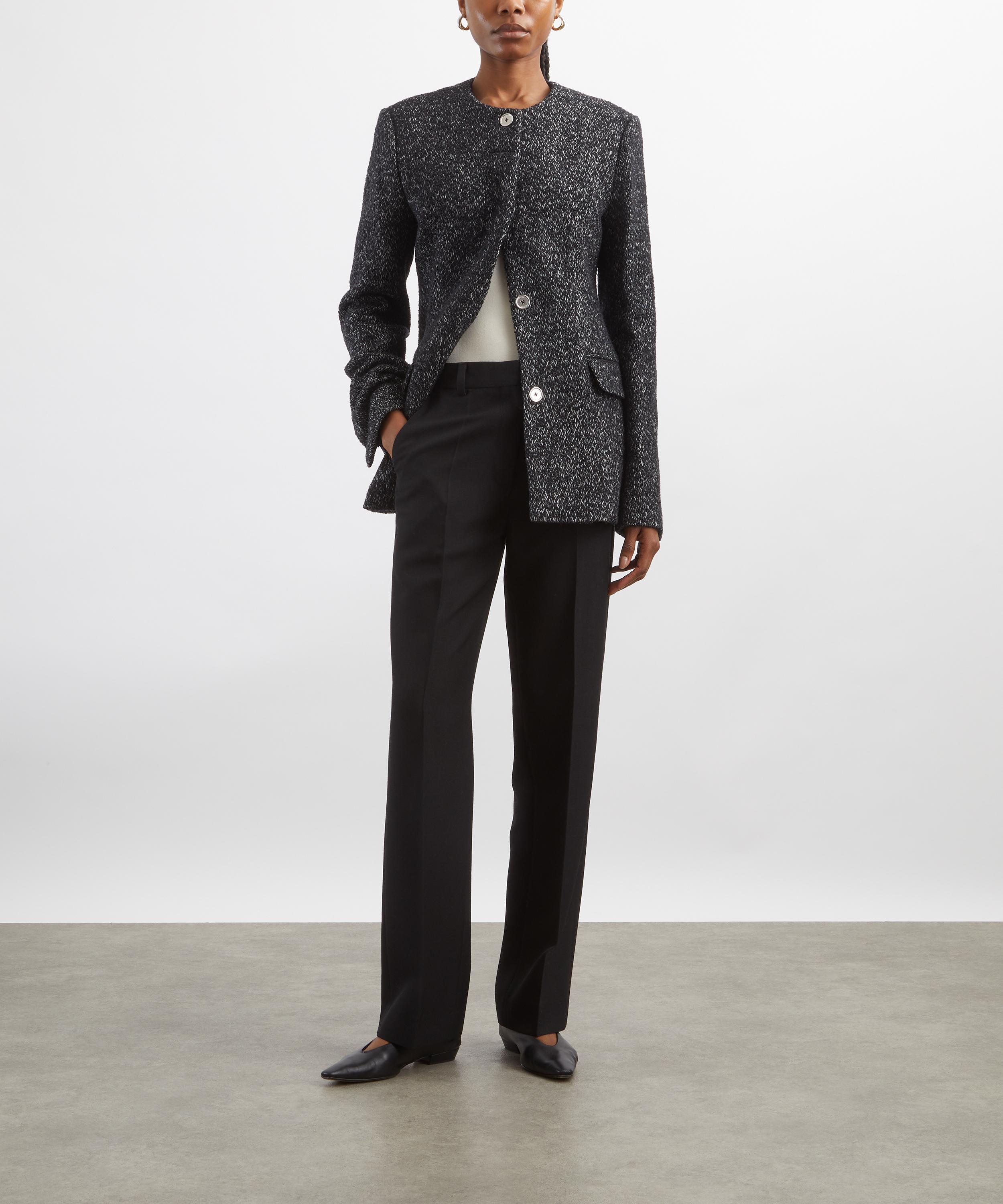 Toteme - Collarless Cinched Jacket image number 1