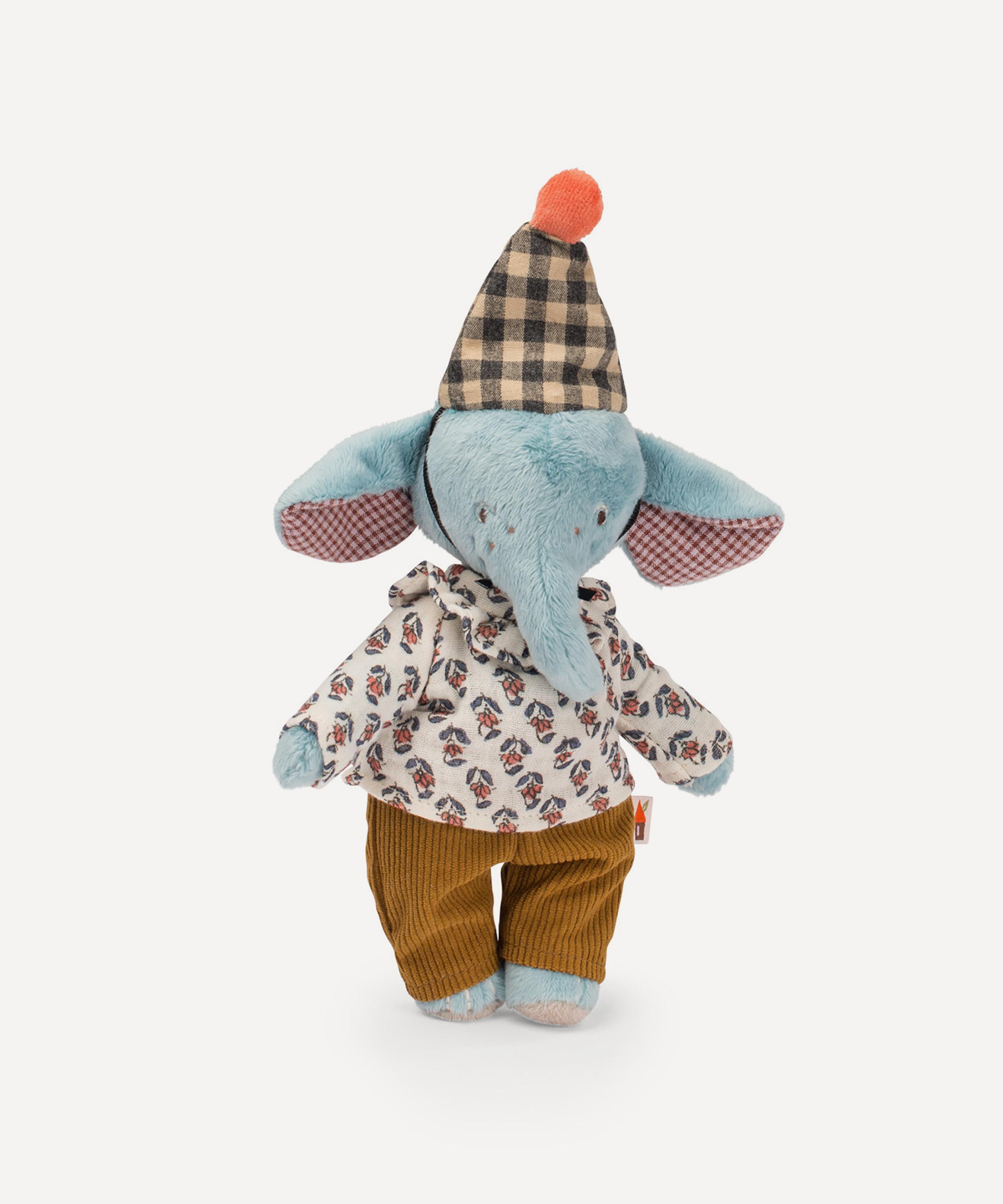 Moulin Roty - Pablo the Elephant Las Minouchkas Soft Toy