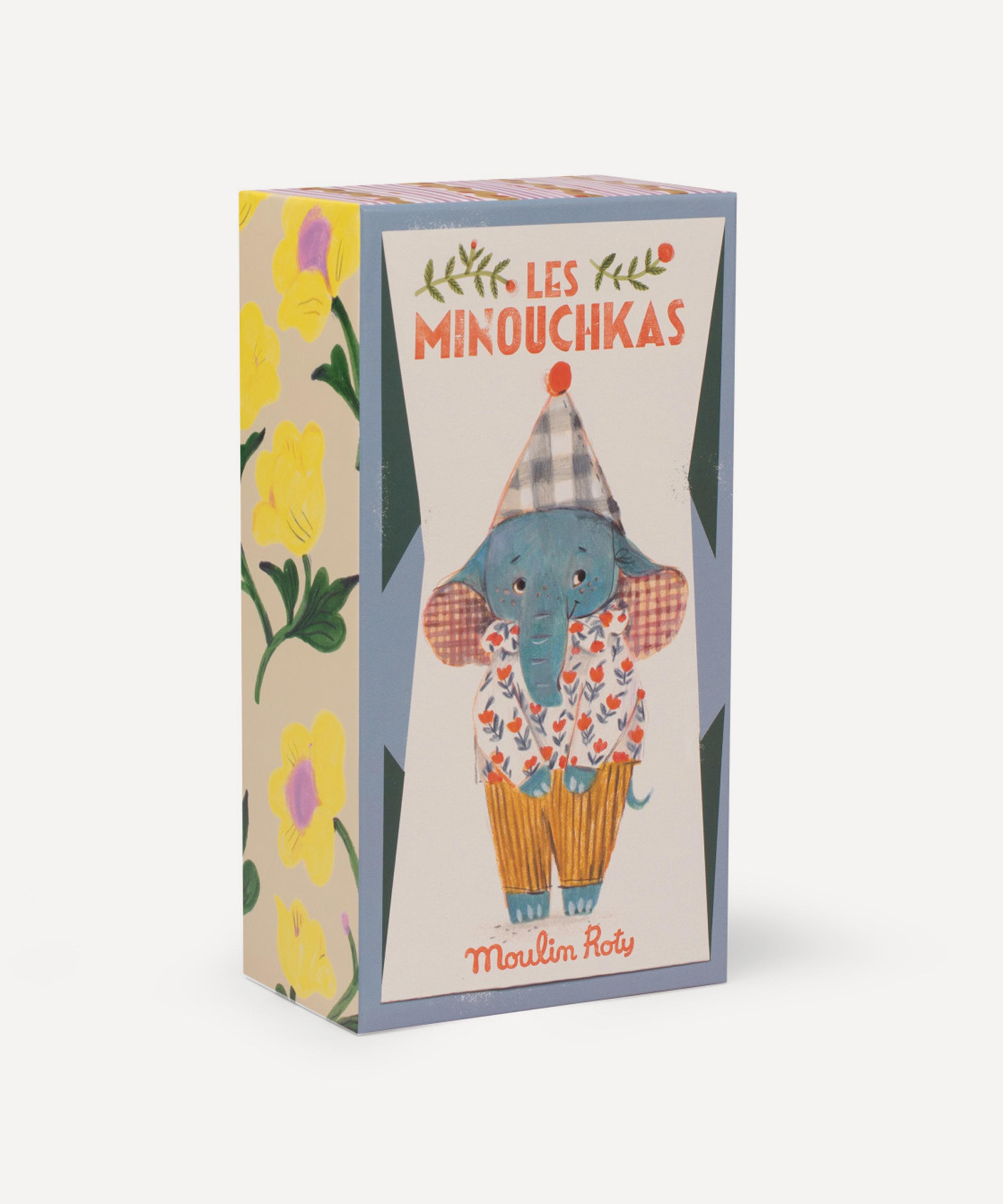 Moulin Roty - Pablo the Elephant Las Minouchkas Soft Toy image number 3