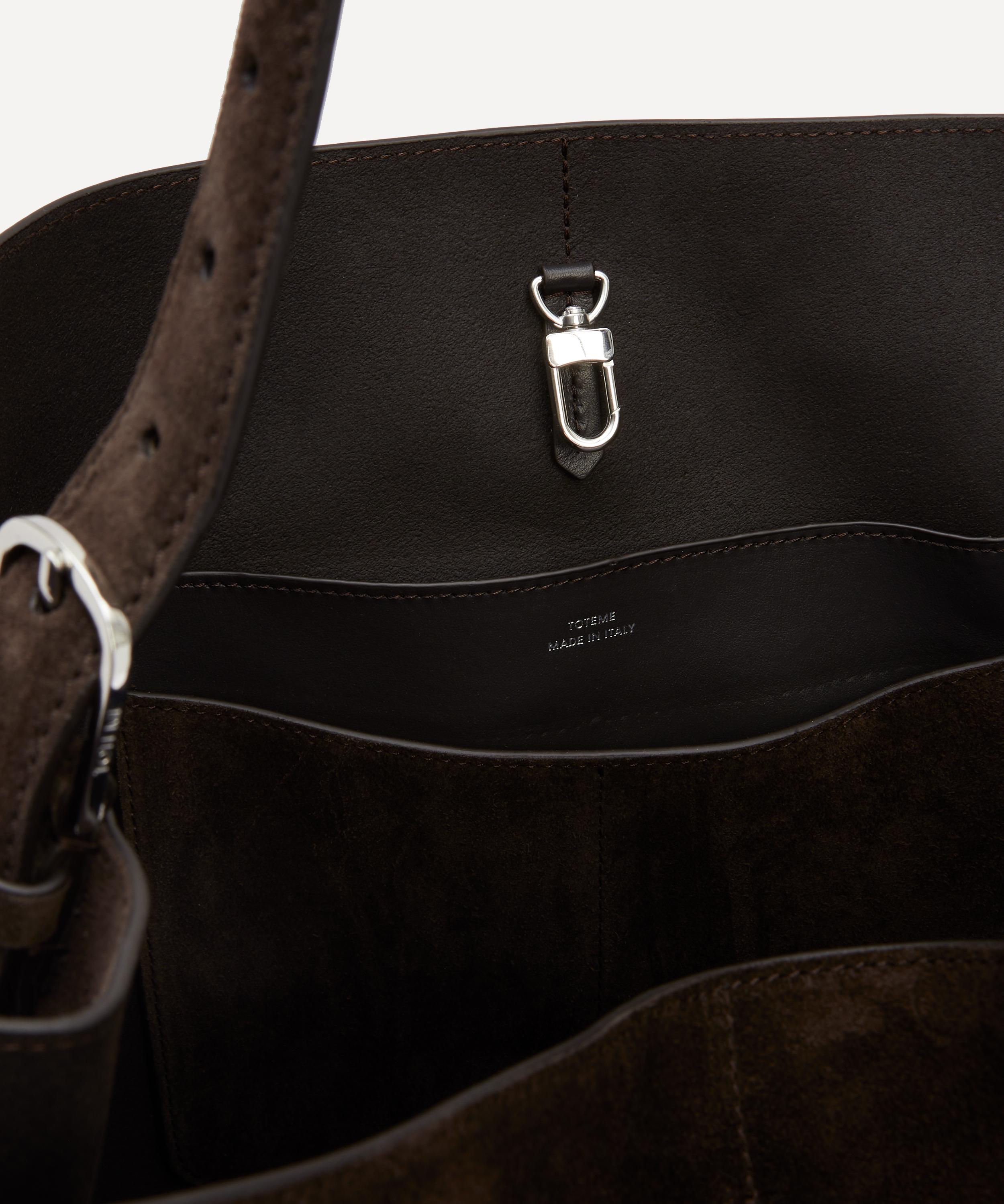 Toteme - Belted Suede Tote Bag image number 5