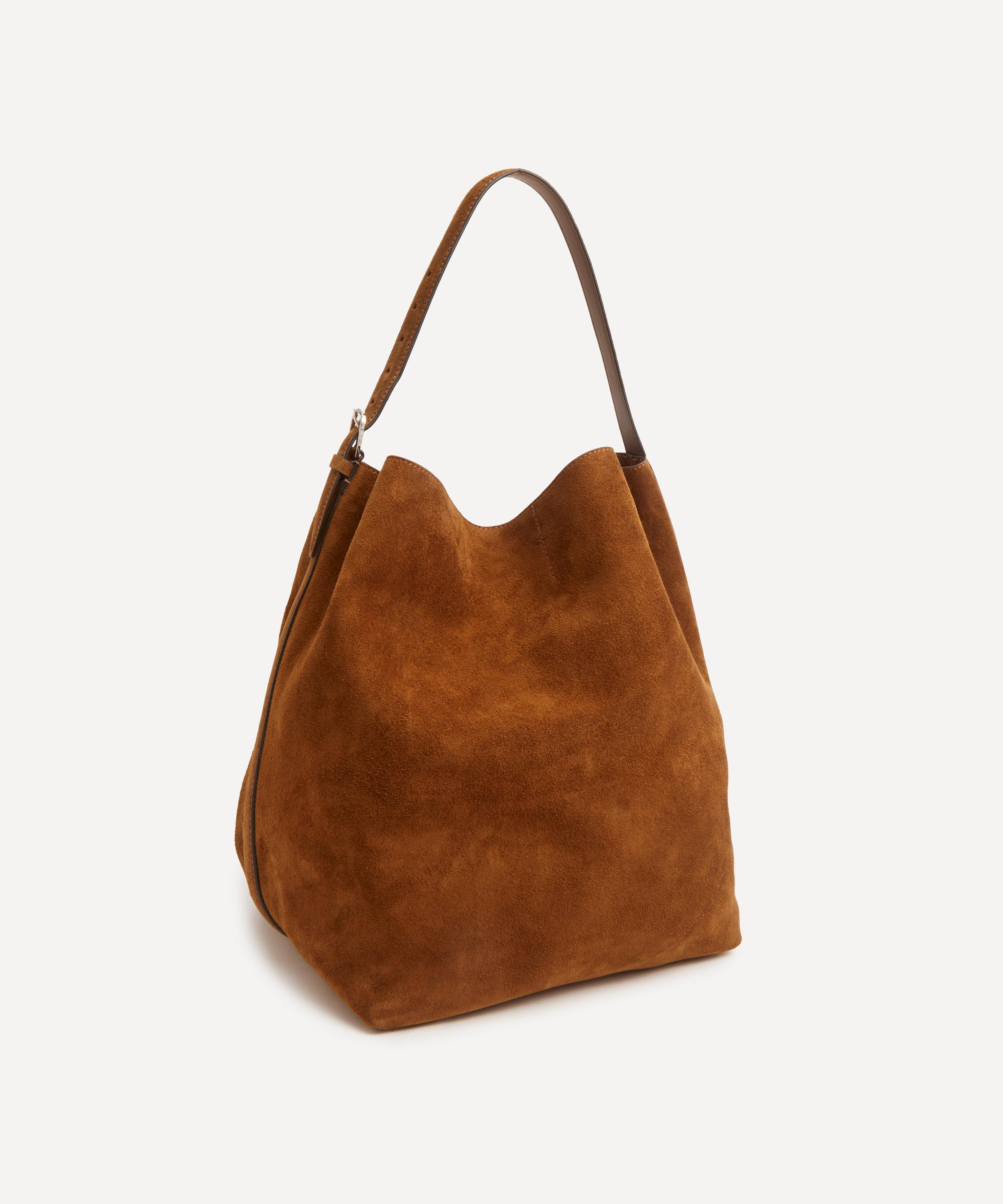 Toteme - Belted Suede Tote Bag image number 2