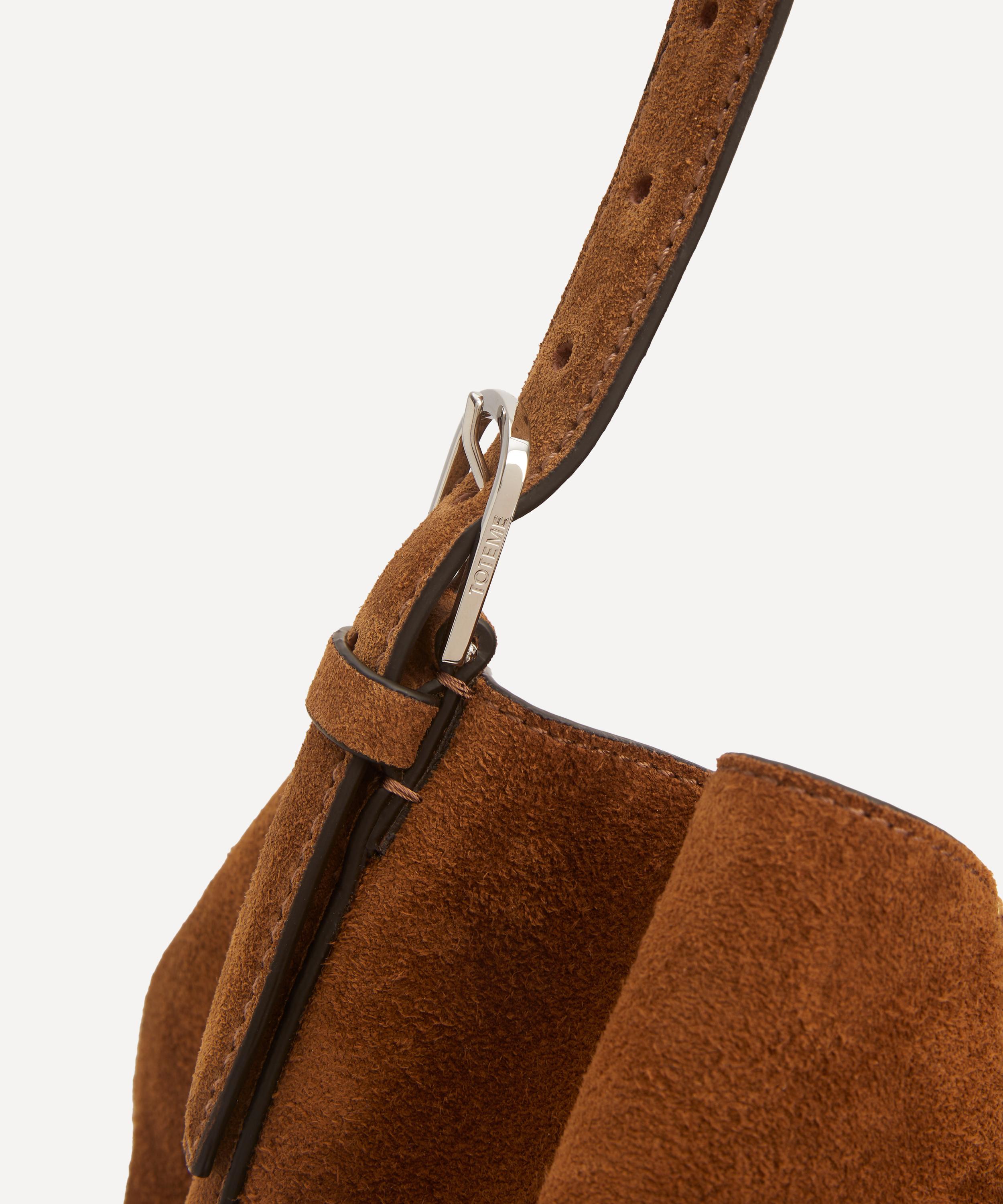 Toteme - Belted Suede Tote Bag image number 4