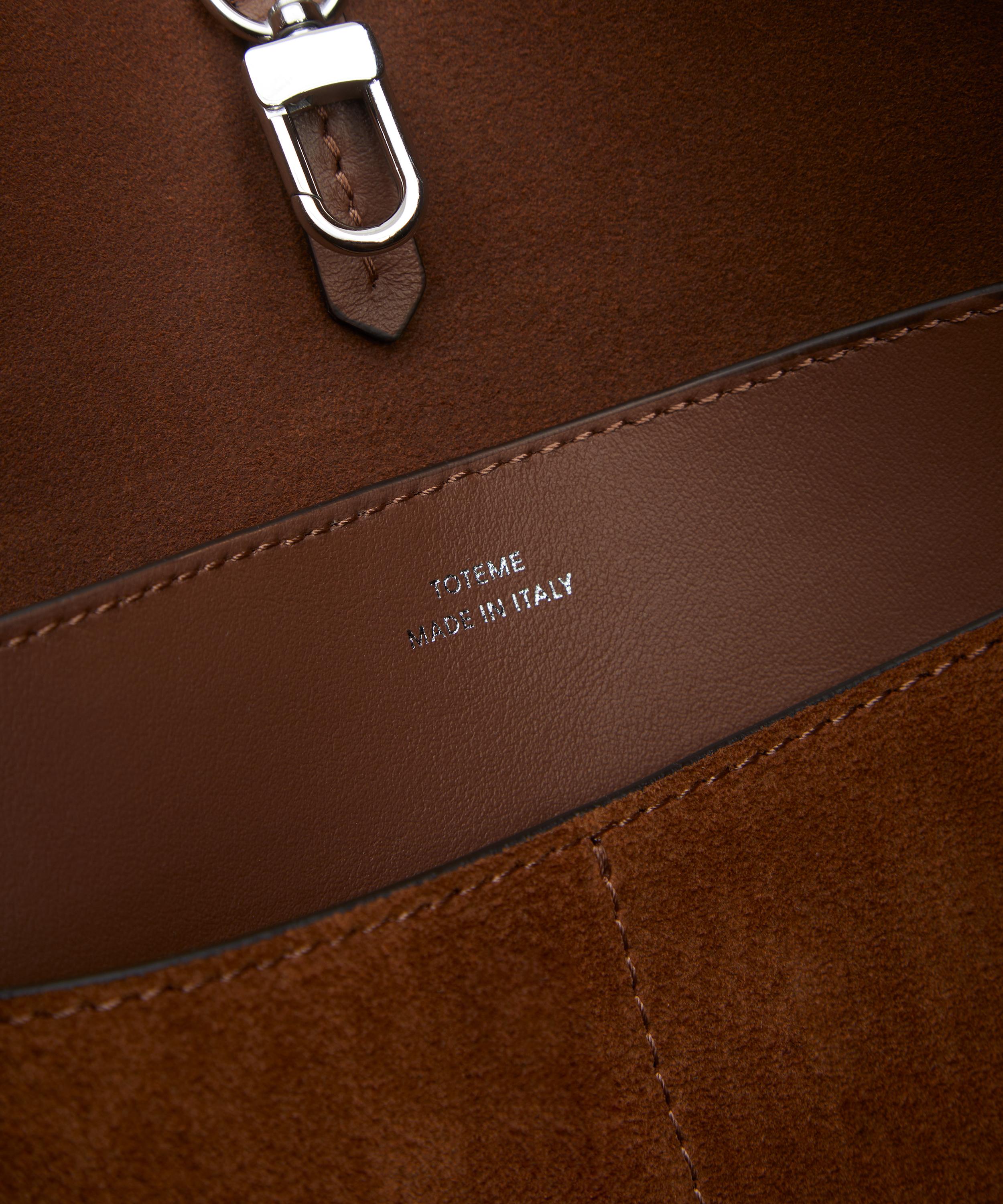 Toteme - Belted Suede Tote Bag image number 