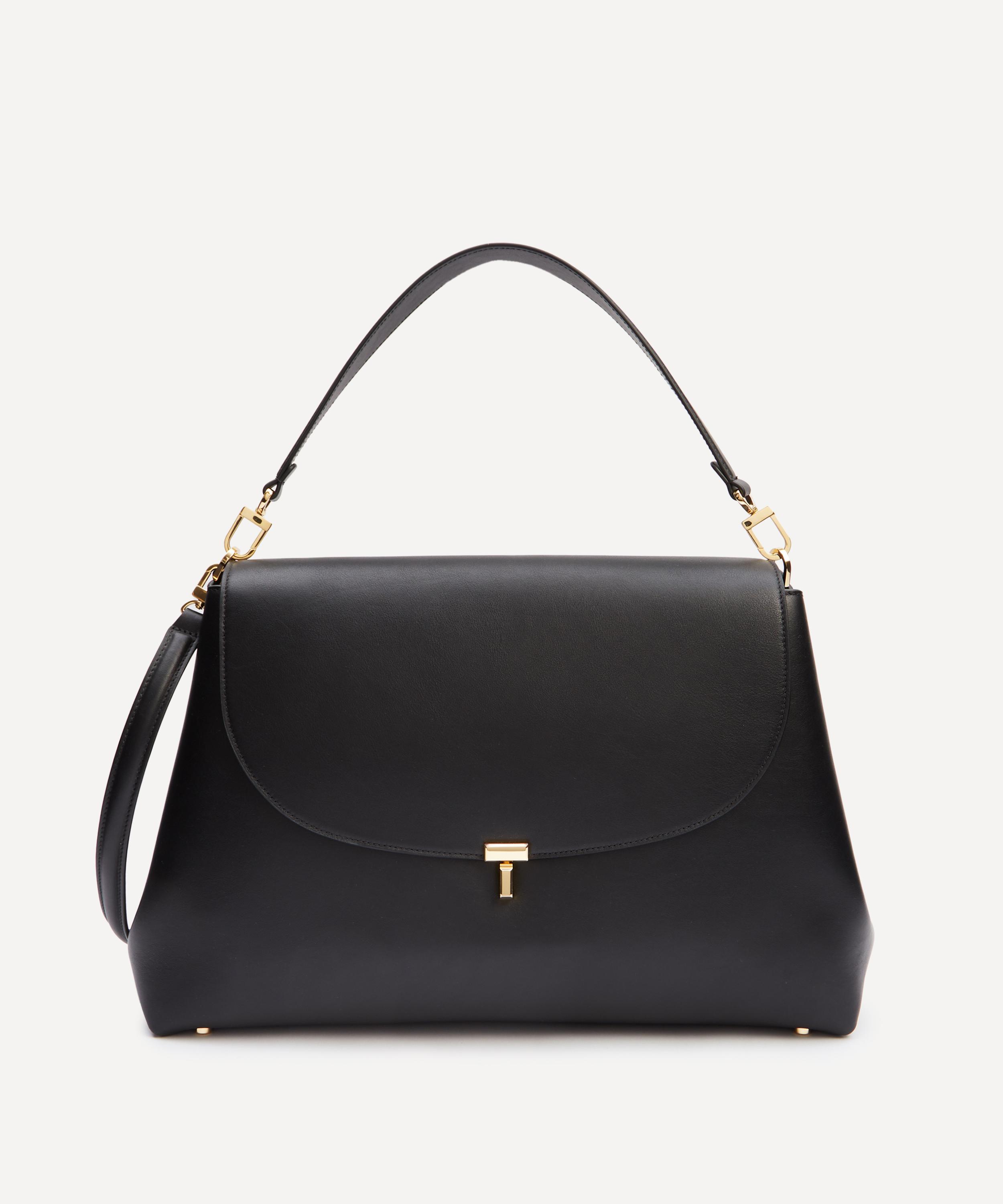 Toteme - T-Lock Leather Satchel image number 0