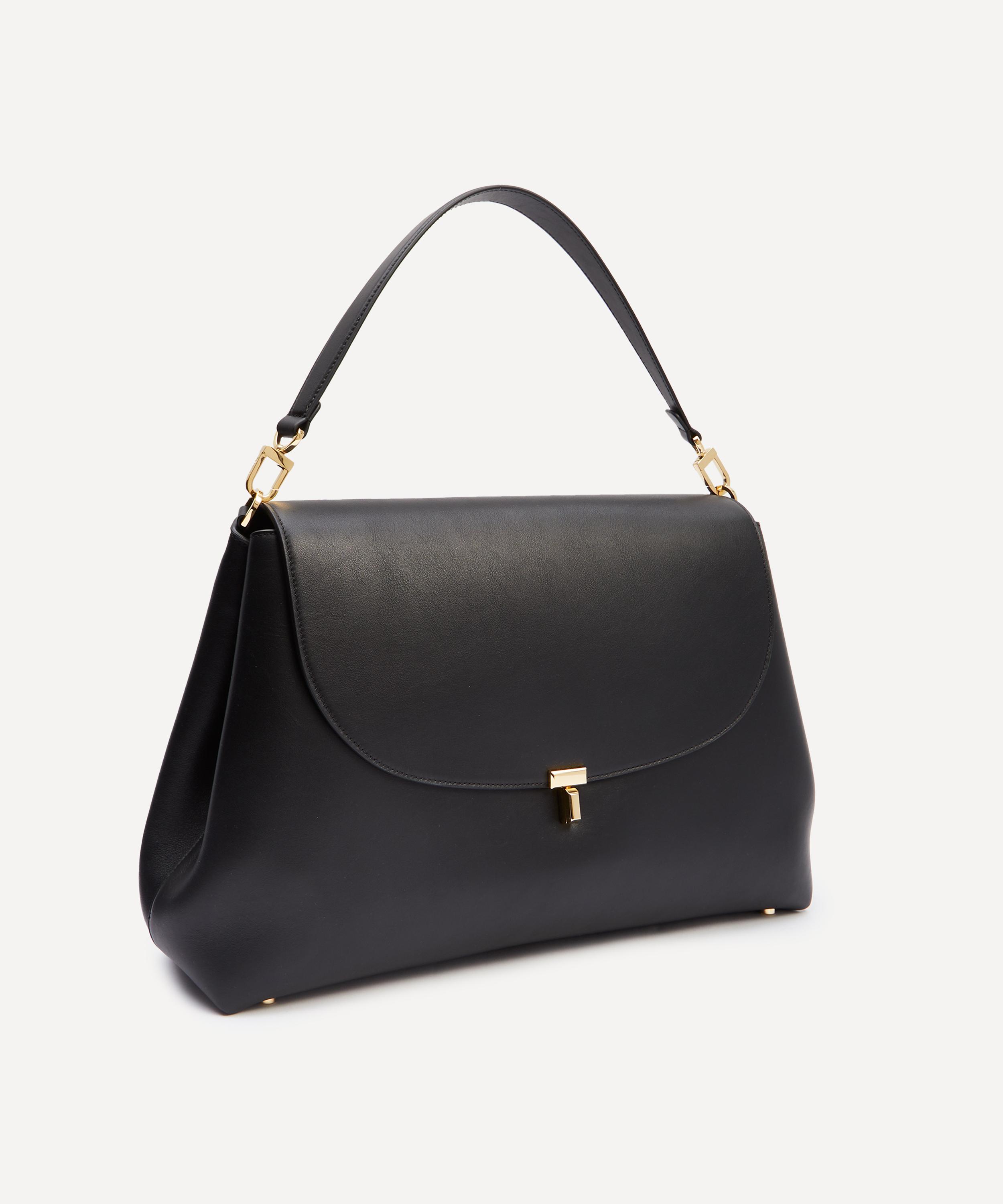 Toteme - T-Lock Leather Satchel image number 2
