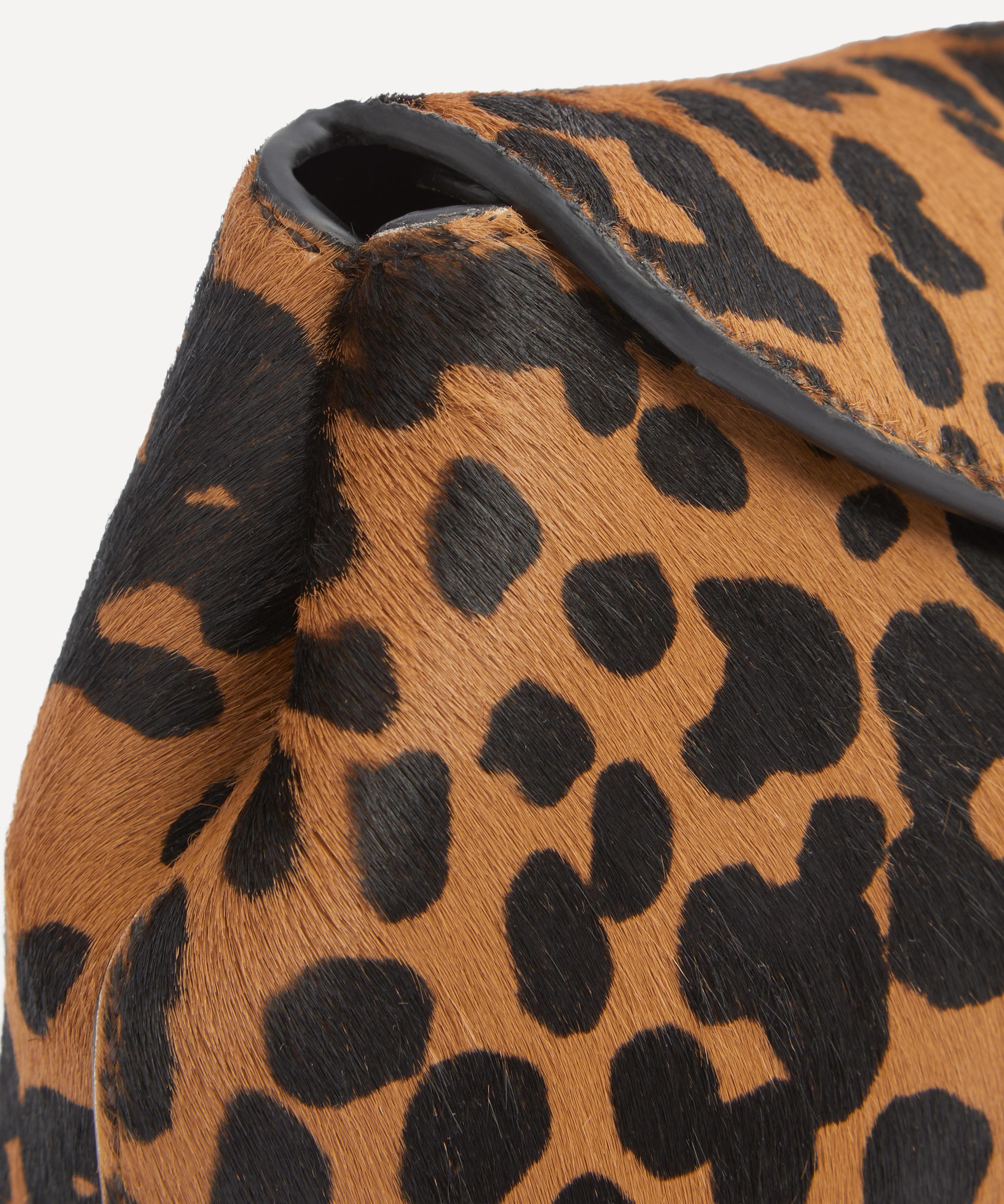 Toteme - Mini T-Lock Leather Clutch image number 4