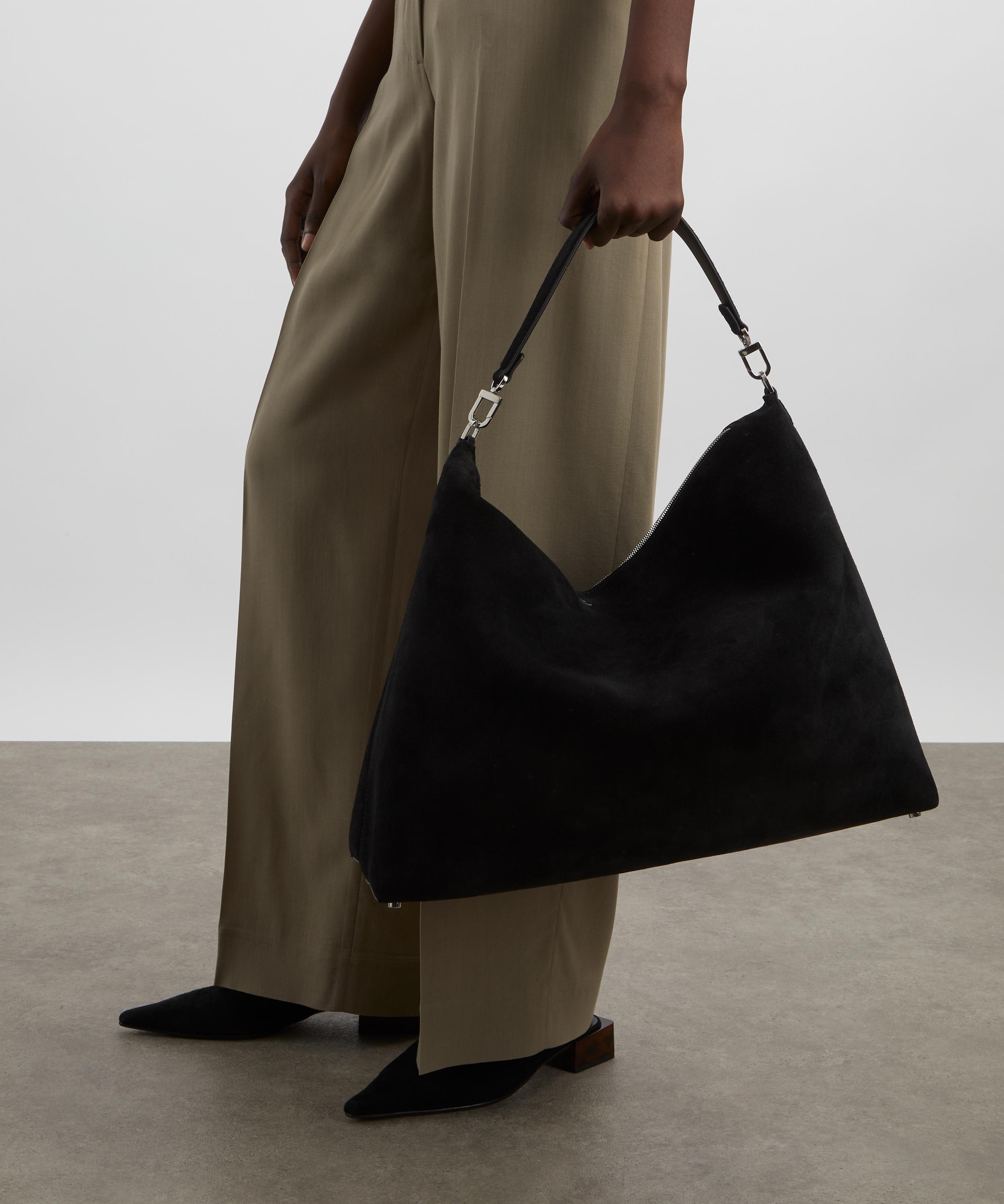Toteme - Bevel Suede Tote Bag image number 1