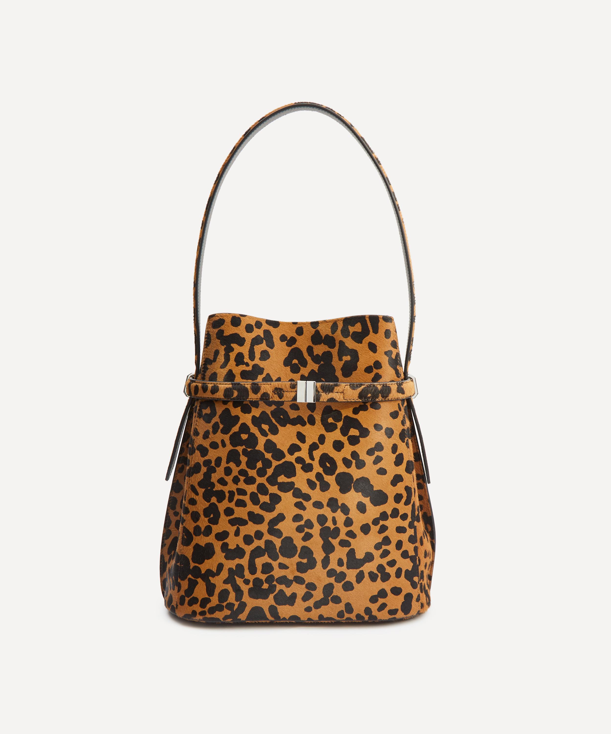 Toteme - Belted Pony-Hair Bucket Bag image number 0