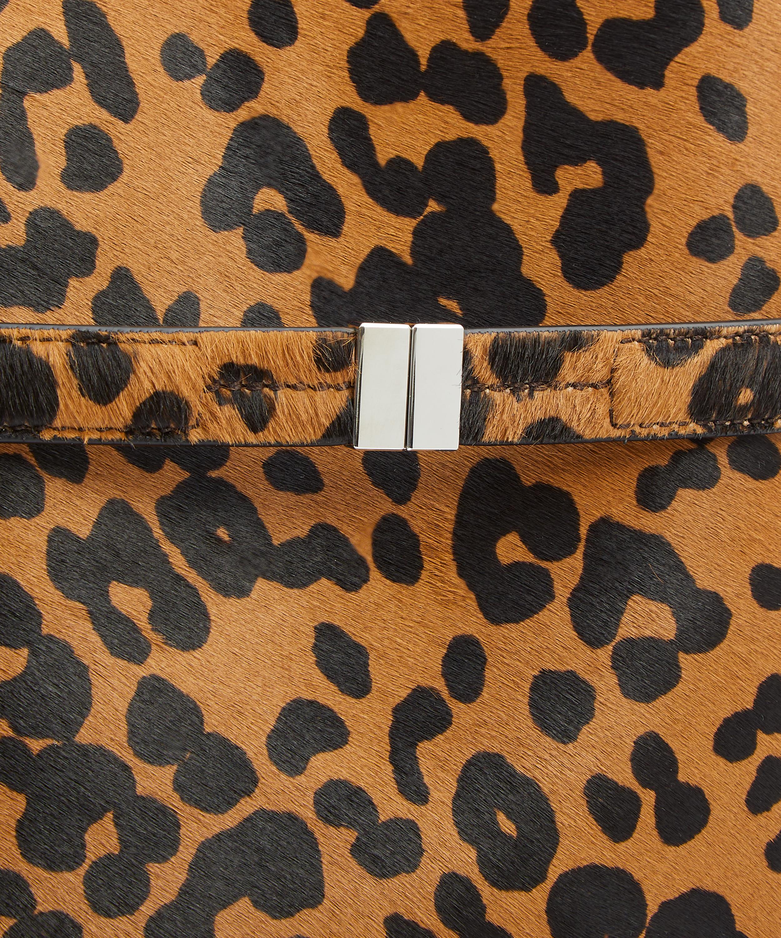 Toteme - Belted Pony-Hair Bucket Bag image number 4